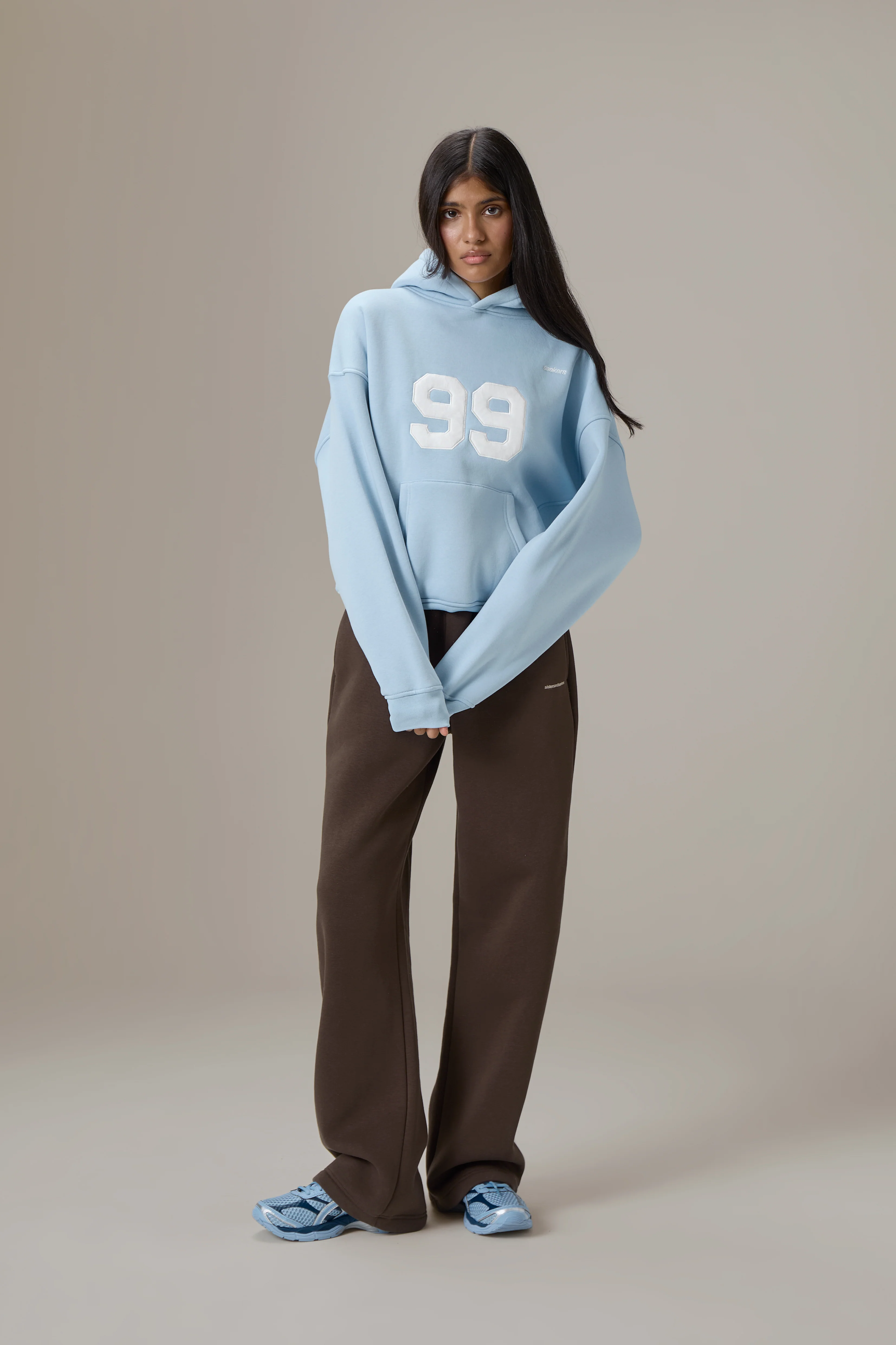99 Hoodie in Powder Blue - Image 4