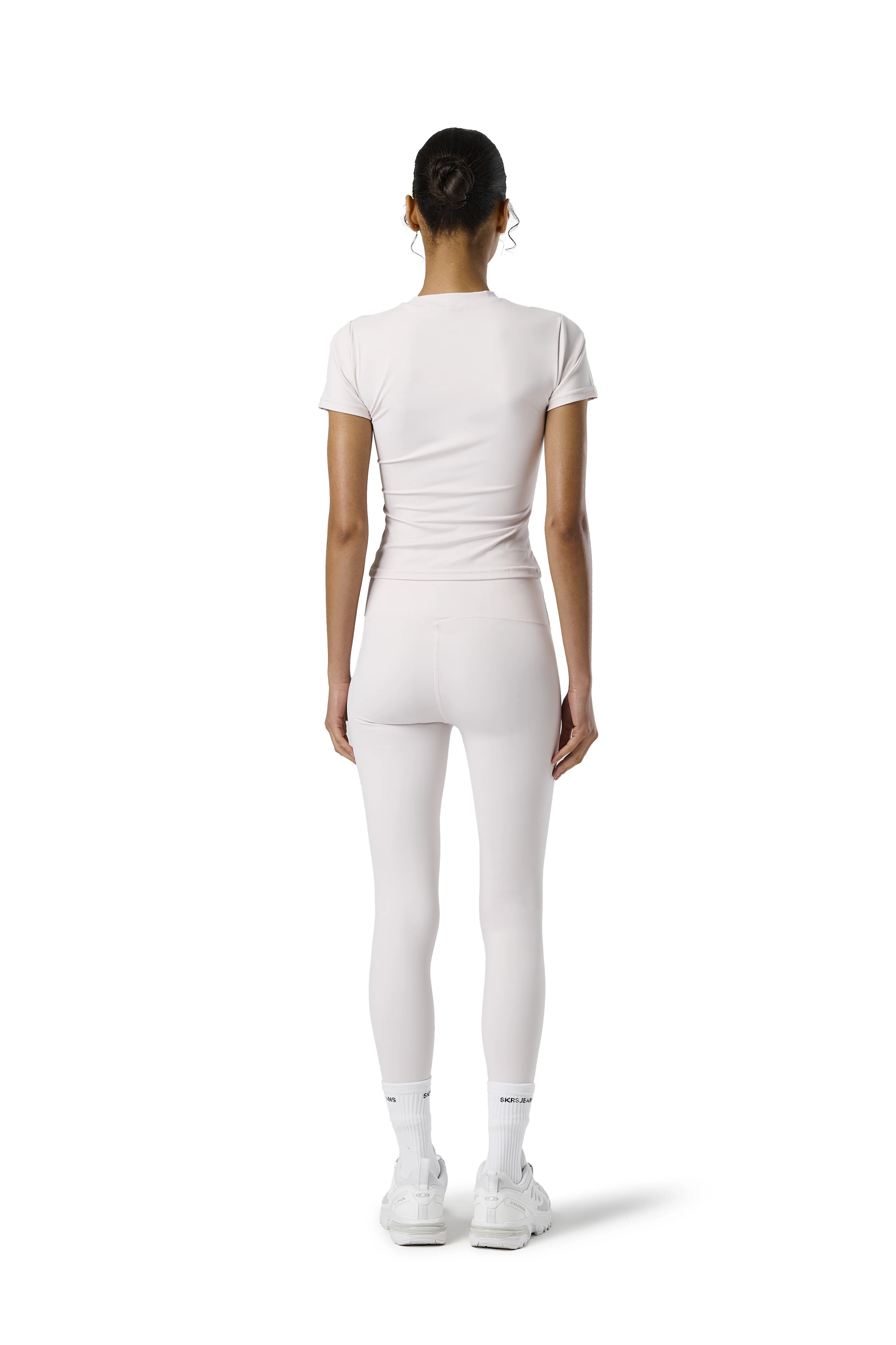 Active Leggings in Soft Pink - Image 4