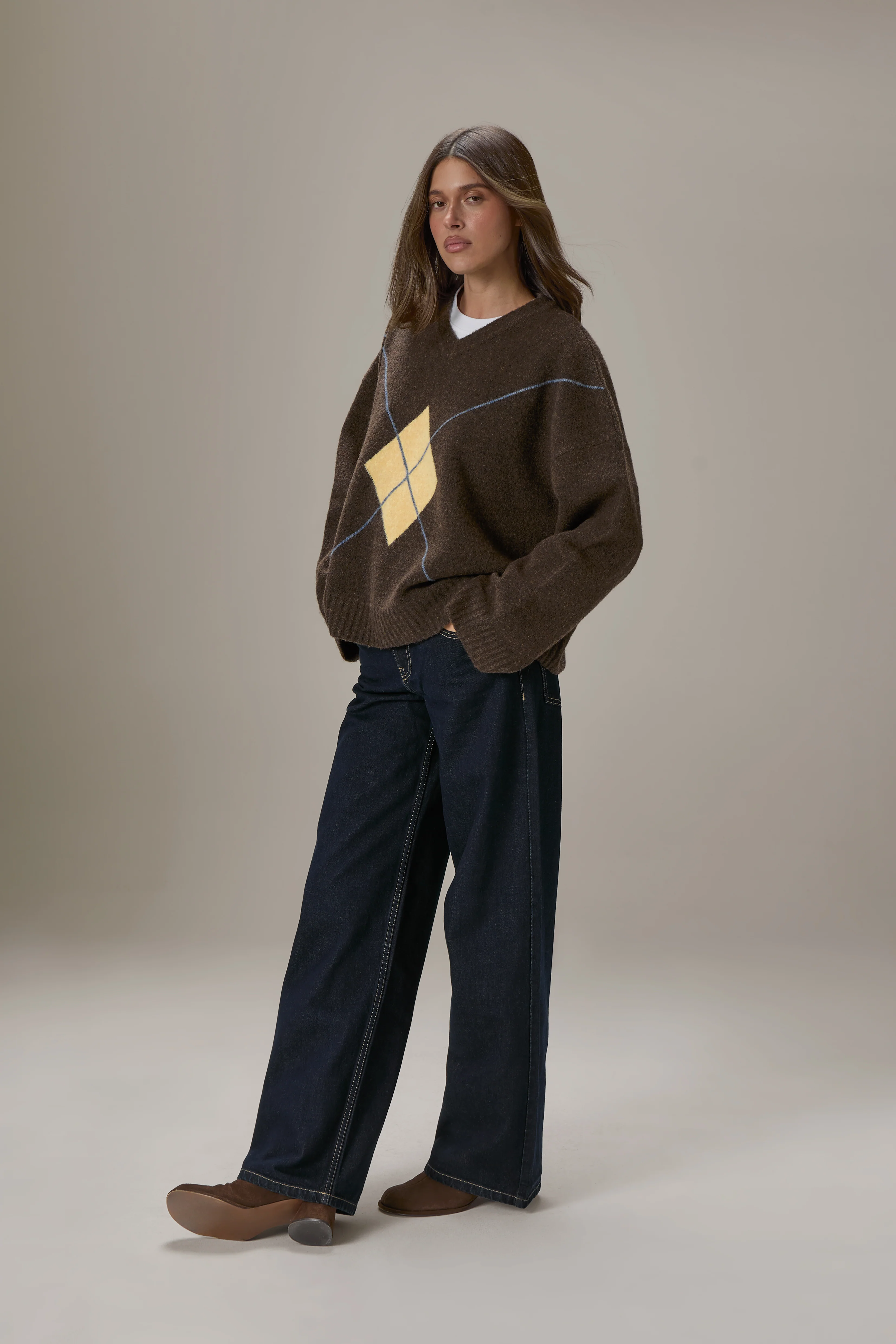 Bally Diamond Knit Sweater - Image 5