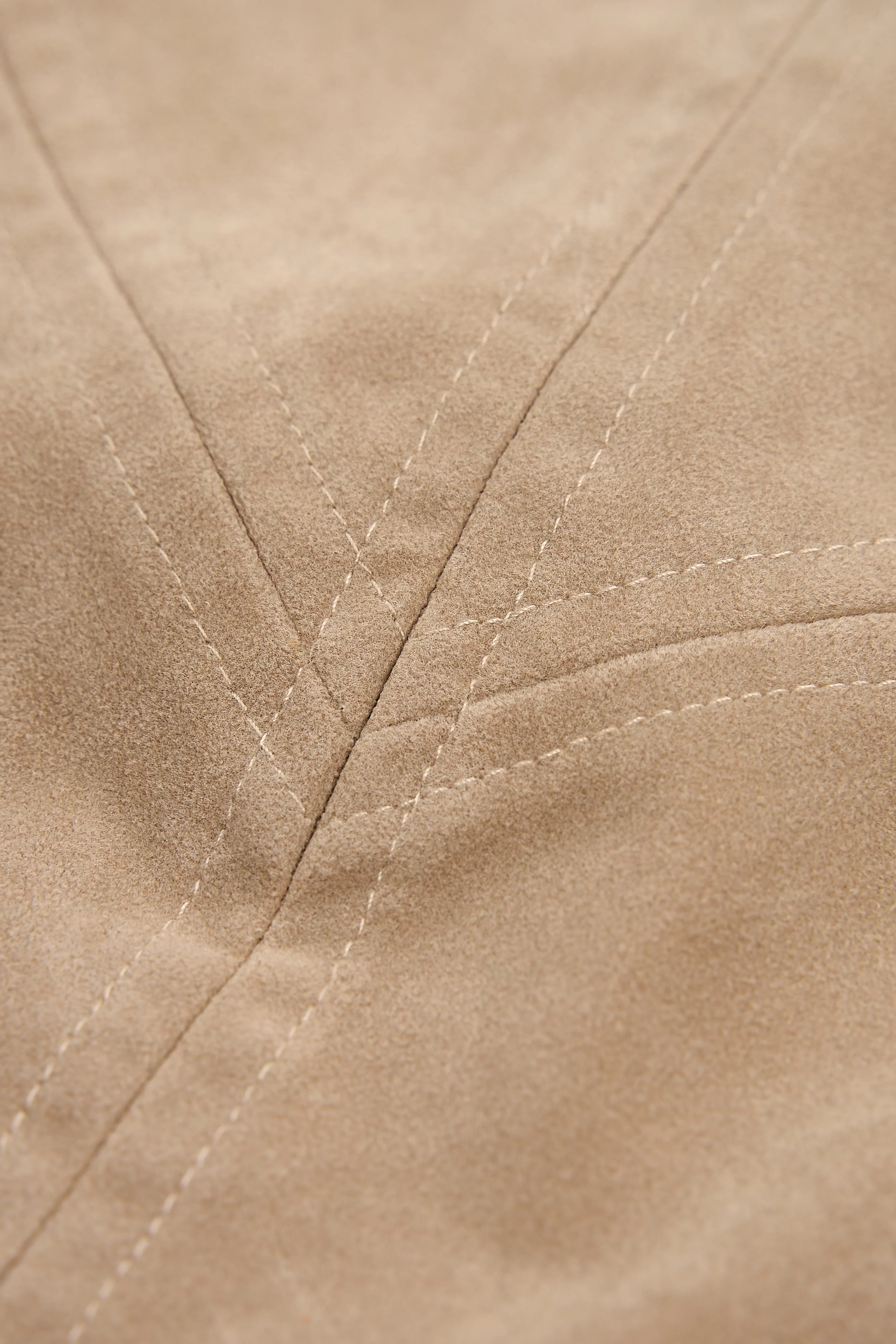 Betty Faux Suede Midi Skirt - Image 8