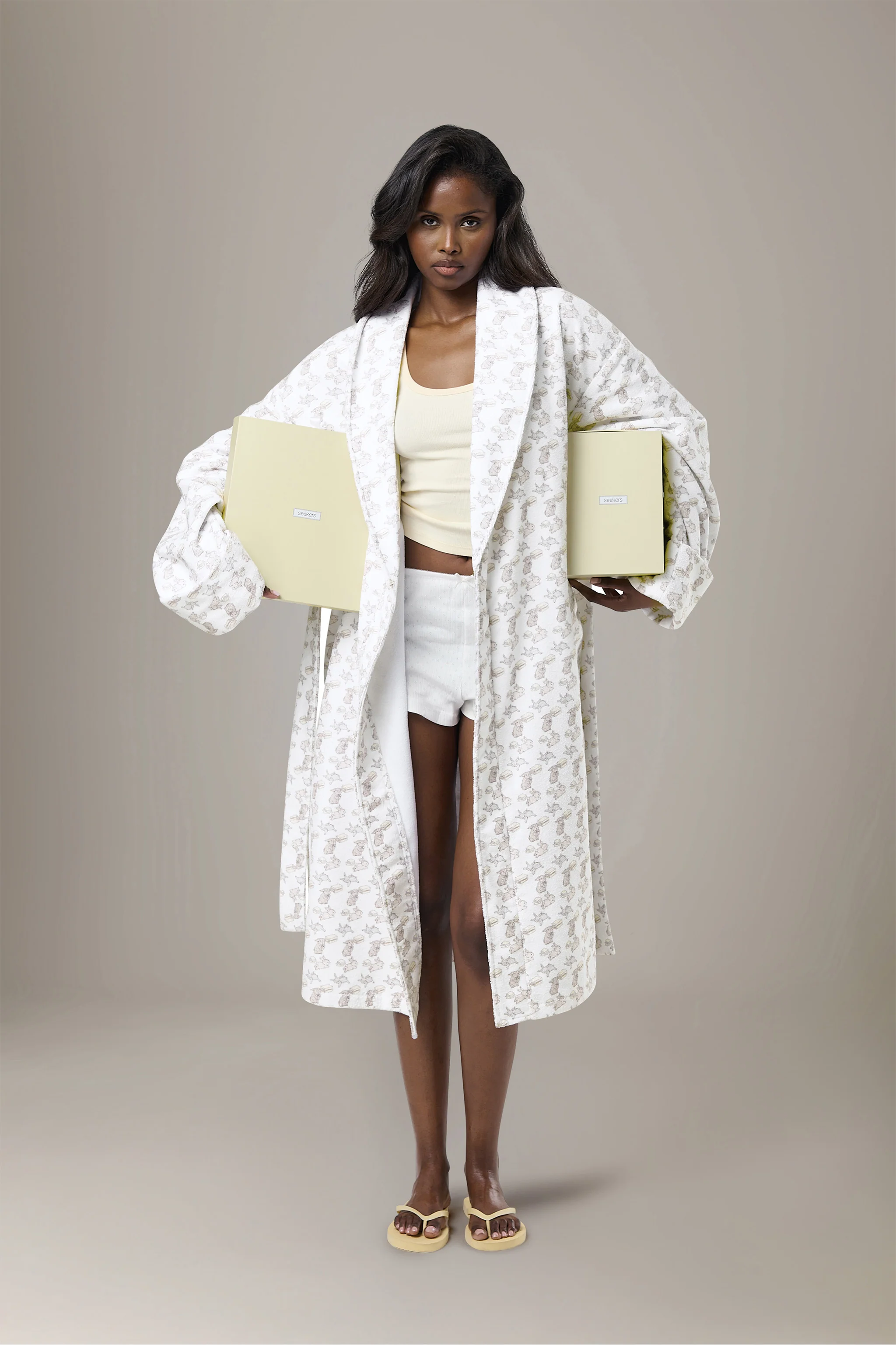 Cottontail House Robe - Image 4