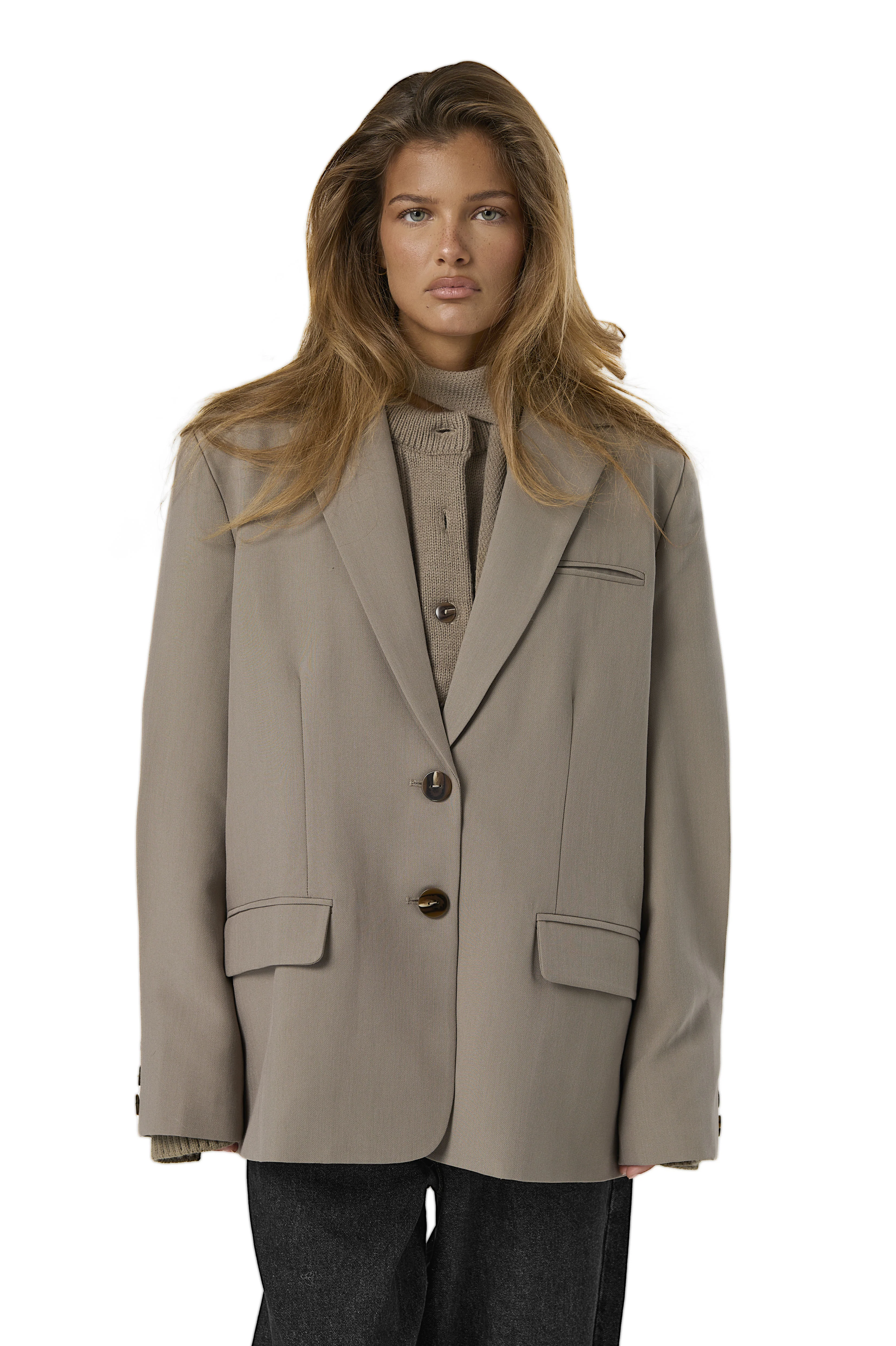 Fifth Blazer in Beige - Image 5