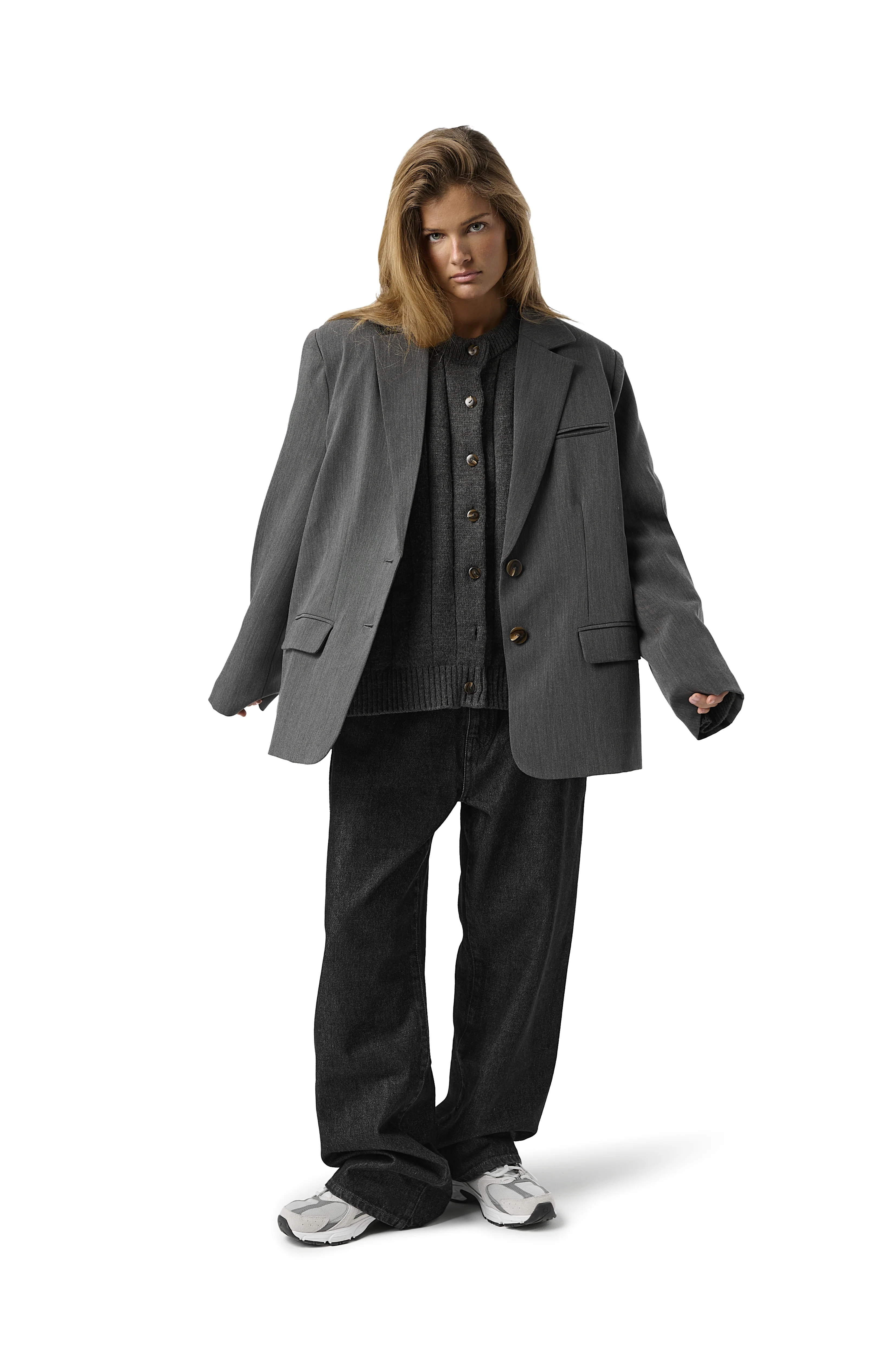 Fifth Blazer in Charcoal - Image 3