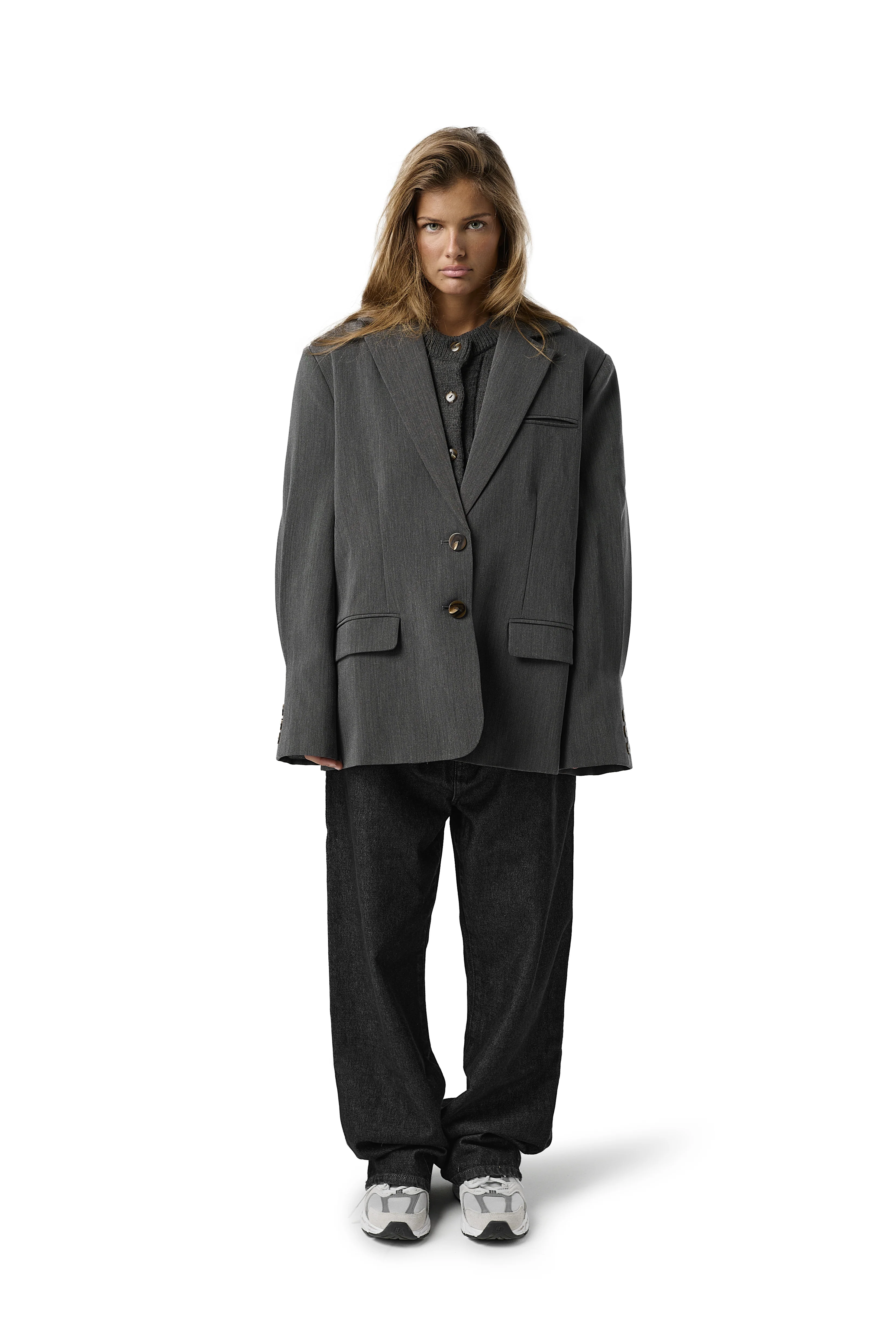 Fifth Blazer in Charcoal - Image 7