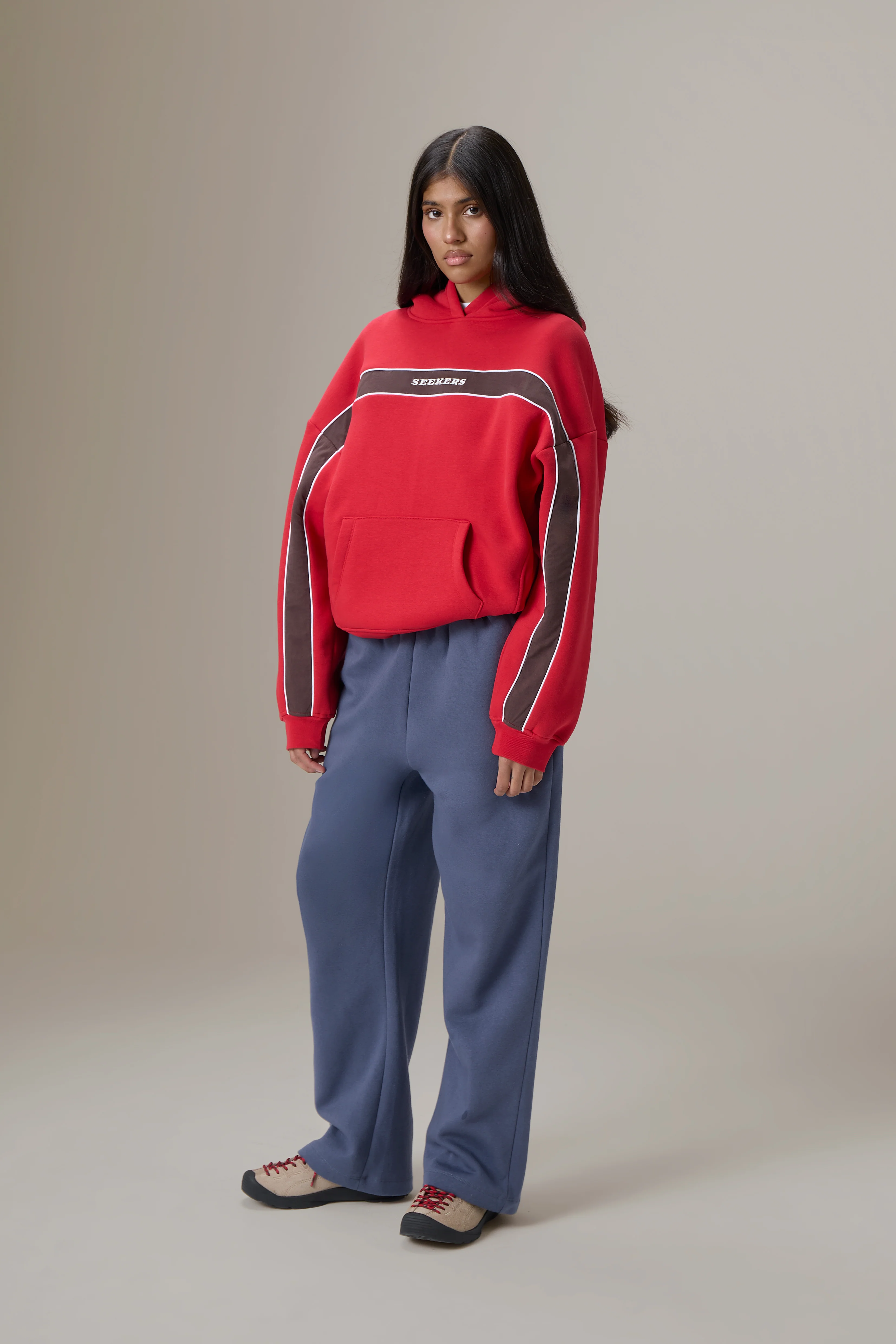 Seekers Speedway Hoodie in Red - Image 3