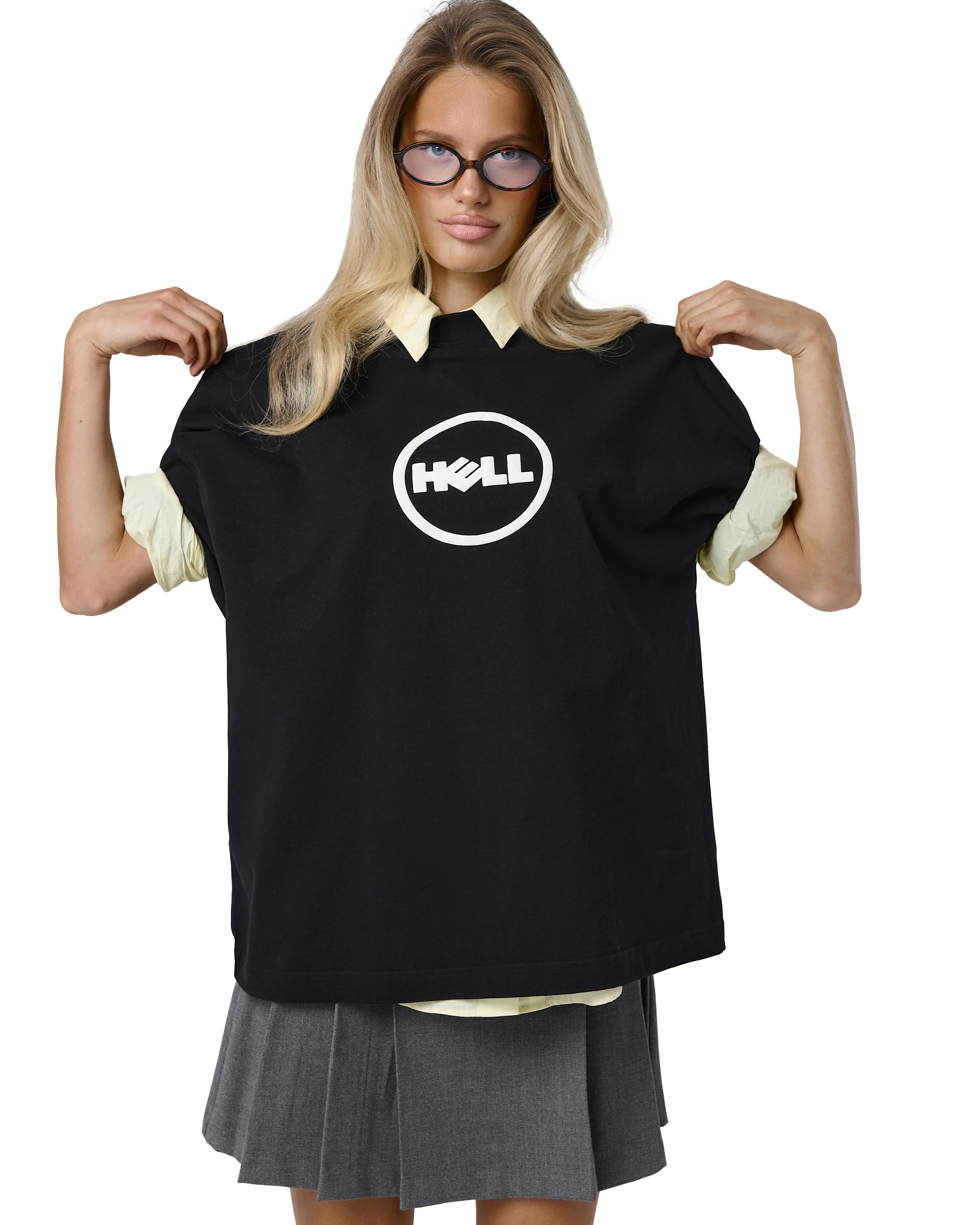 Hell Oversized Tee - Image 4