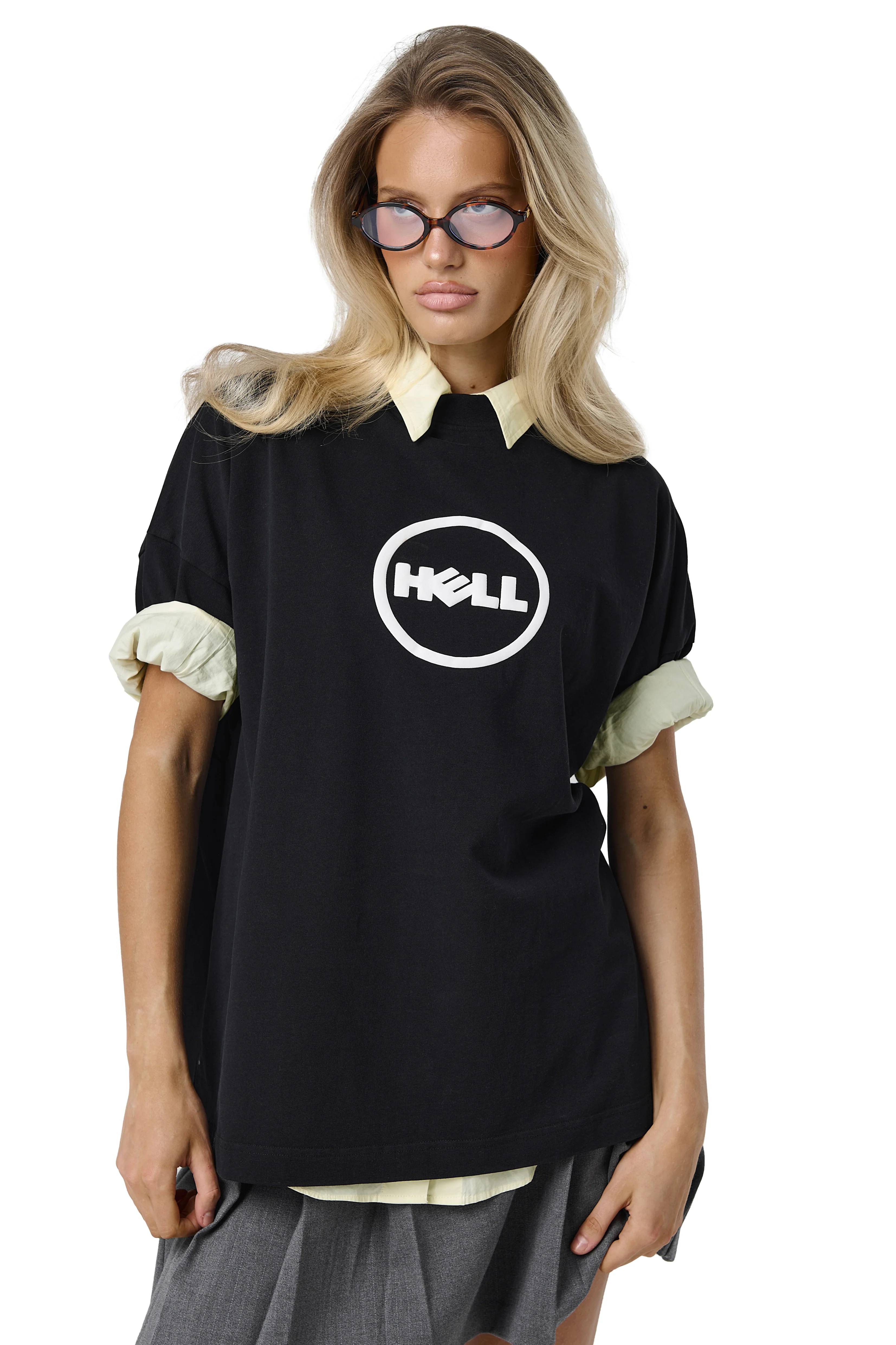 Hell Oversized Tee - Image 7