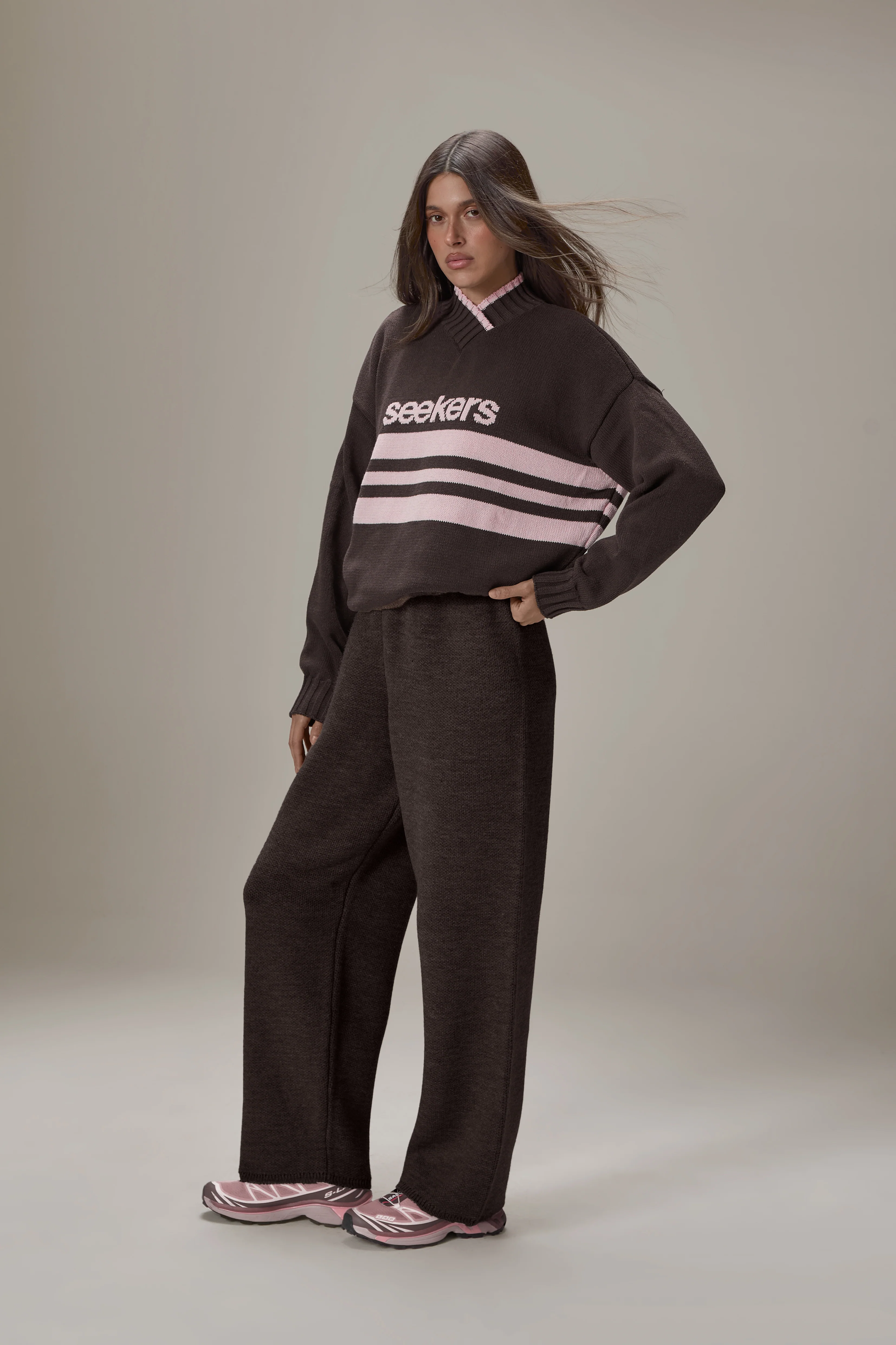 Peggy Logo Knit Sweater - Image 4
