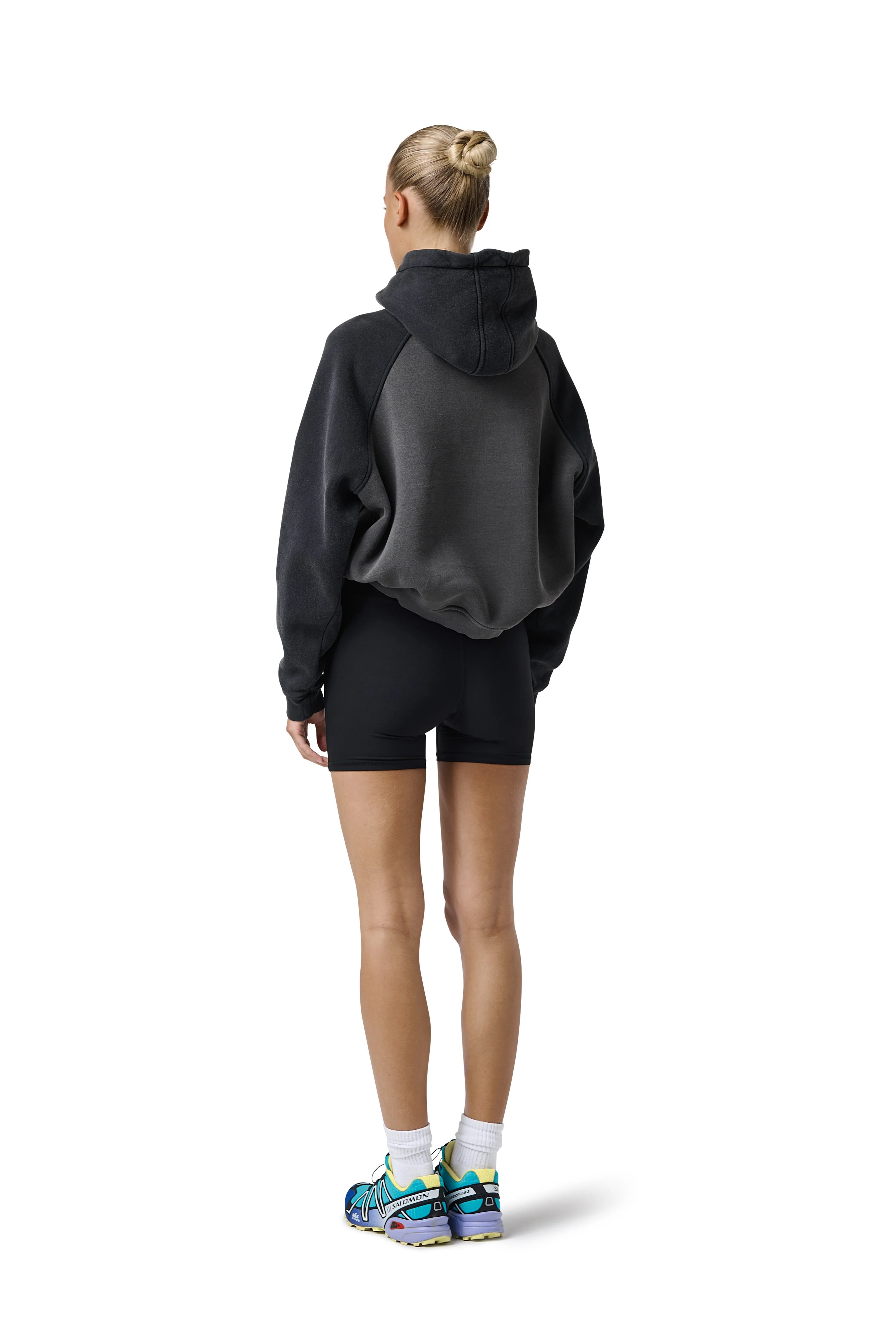 International Raglan Hoodie in Cinder Wash - Image 4