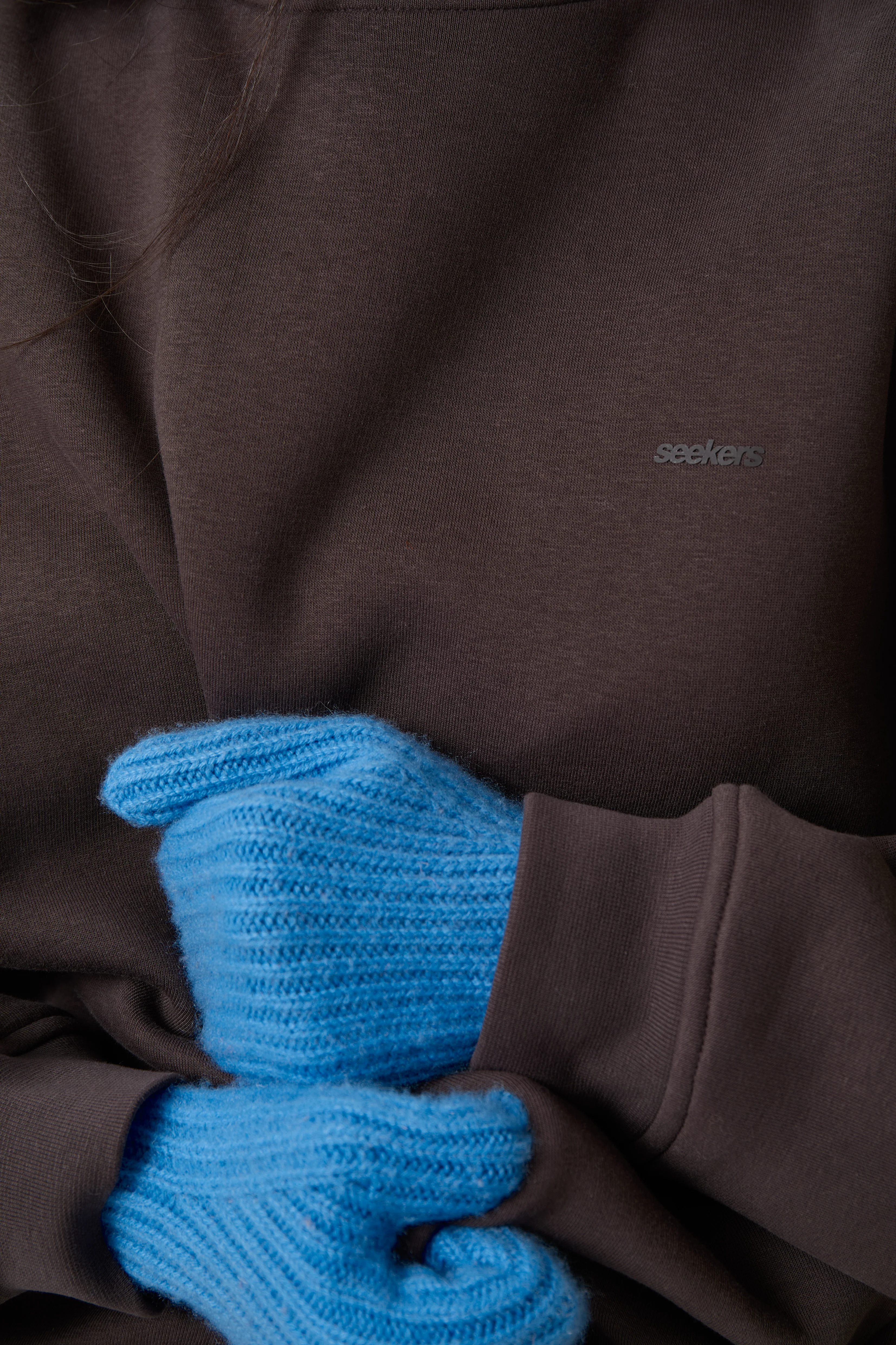 Seekers Classic Sweatshirt in Brown - Image 8