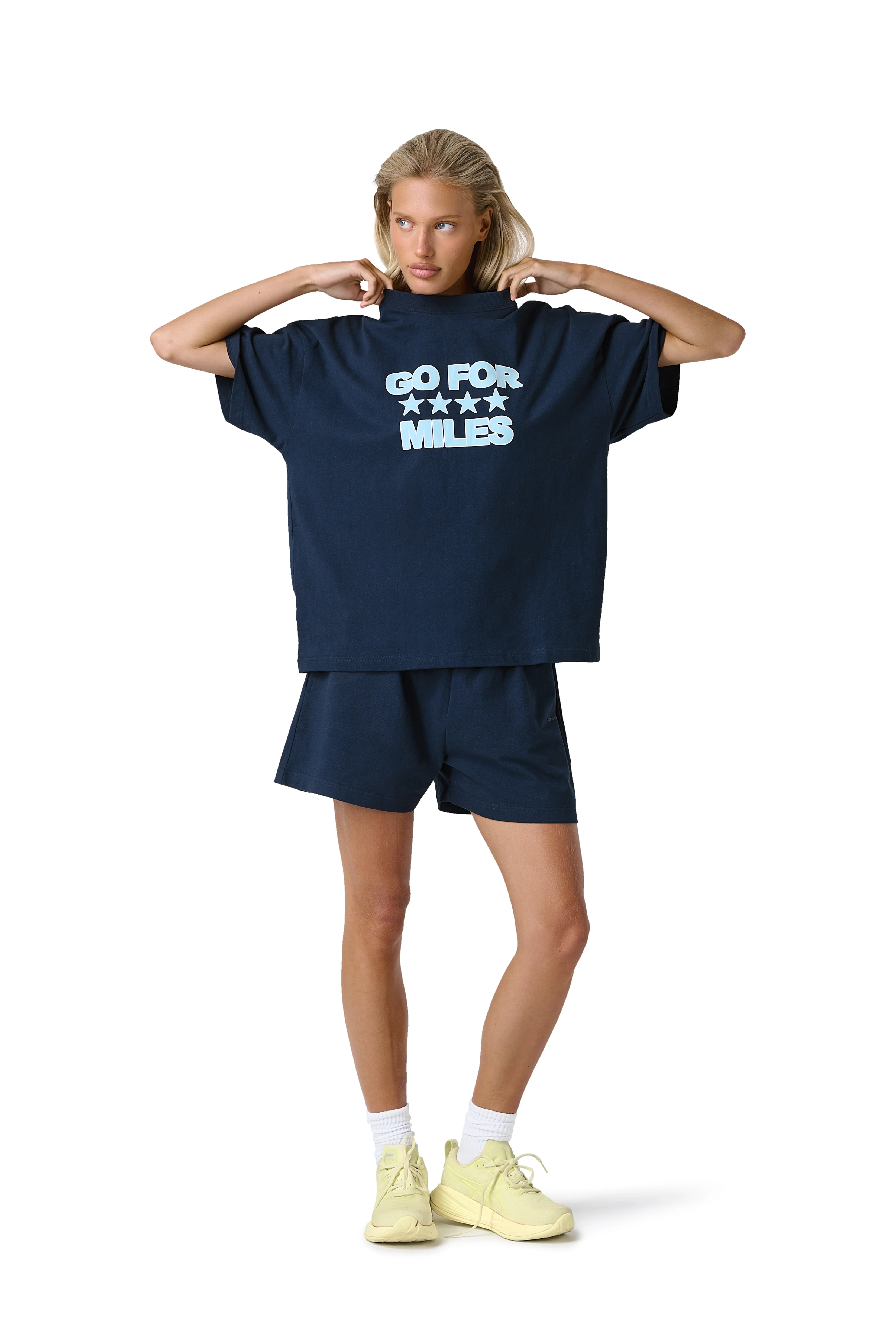 Miles Graphic Oversized Tee - Image 5