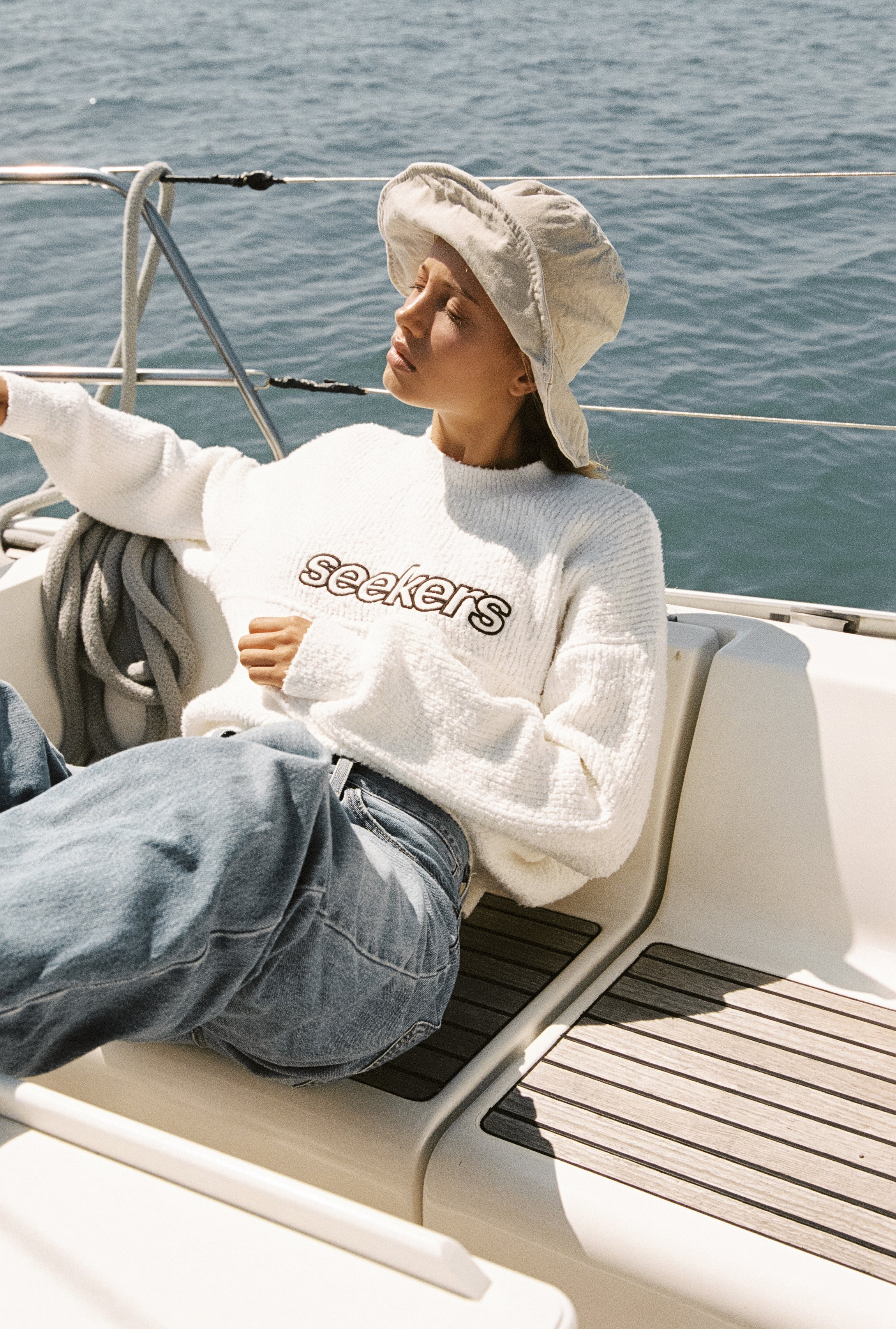Nonna Logo Knit Sweater - Image 4