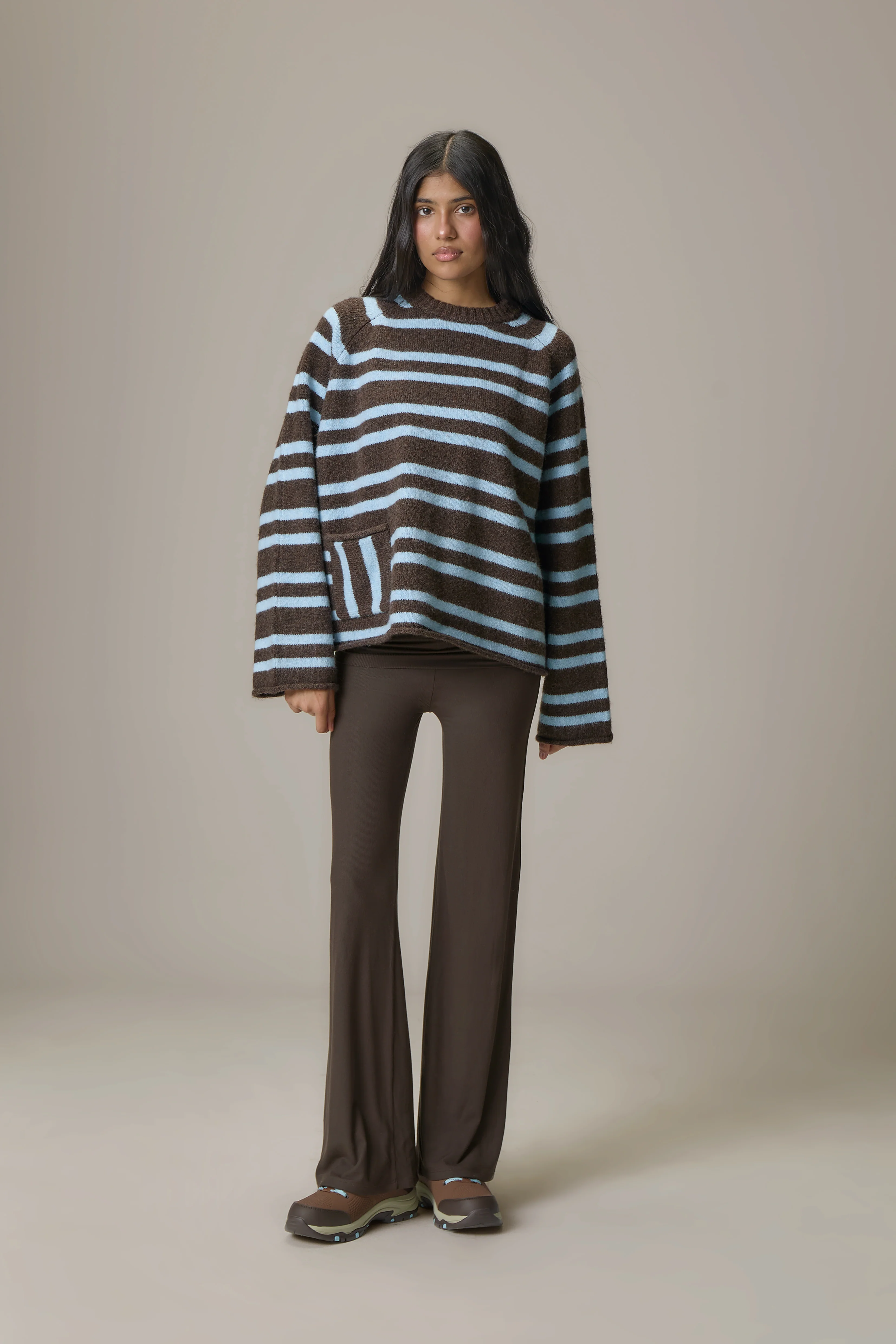 Jumble Stripe Knit Jumper - Image 3