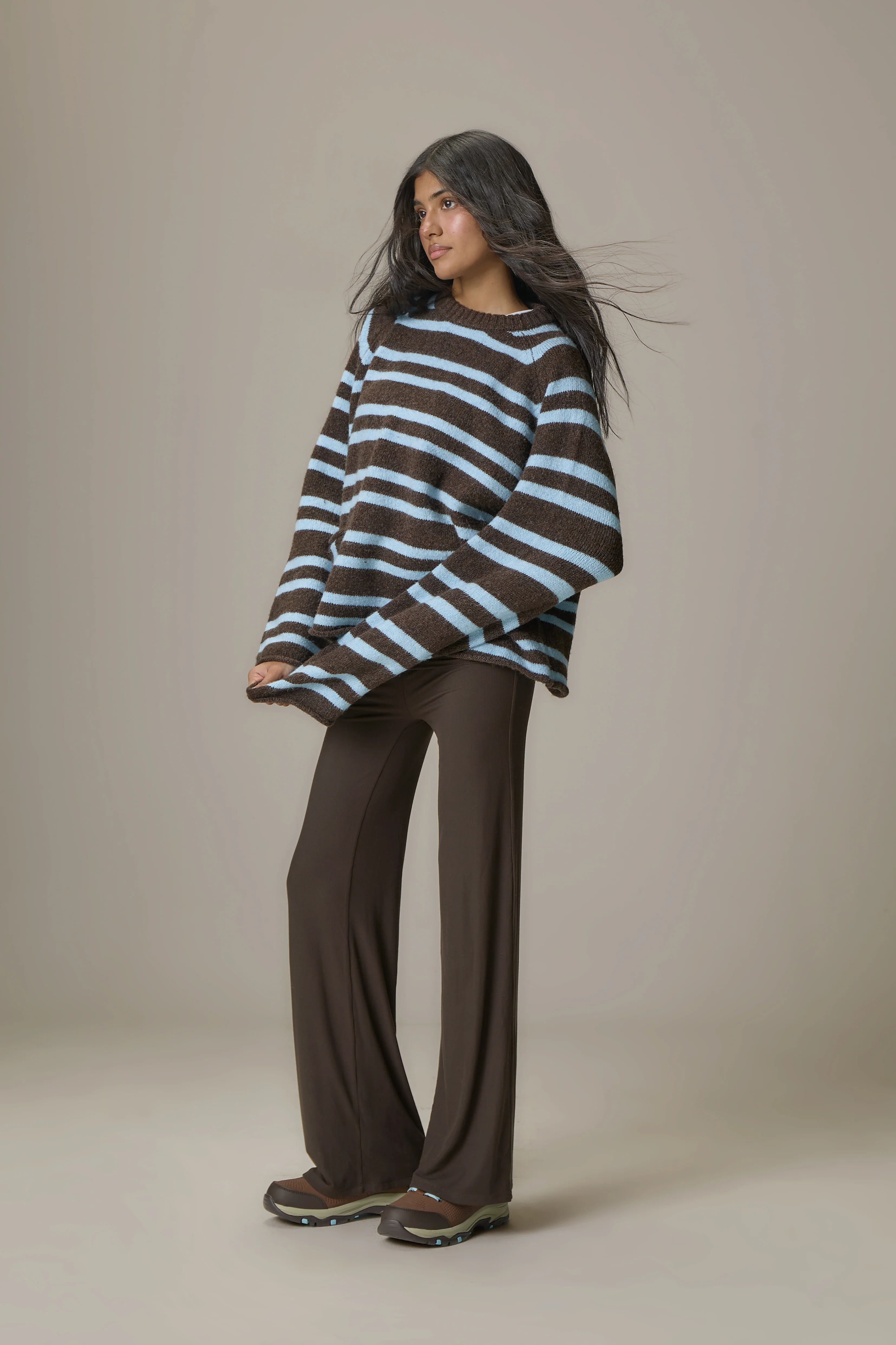 Jumble Stripe Knit Jumper - Image 4