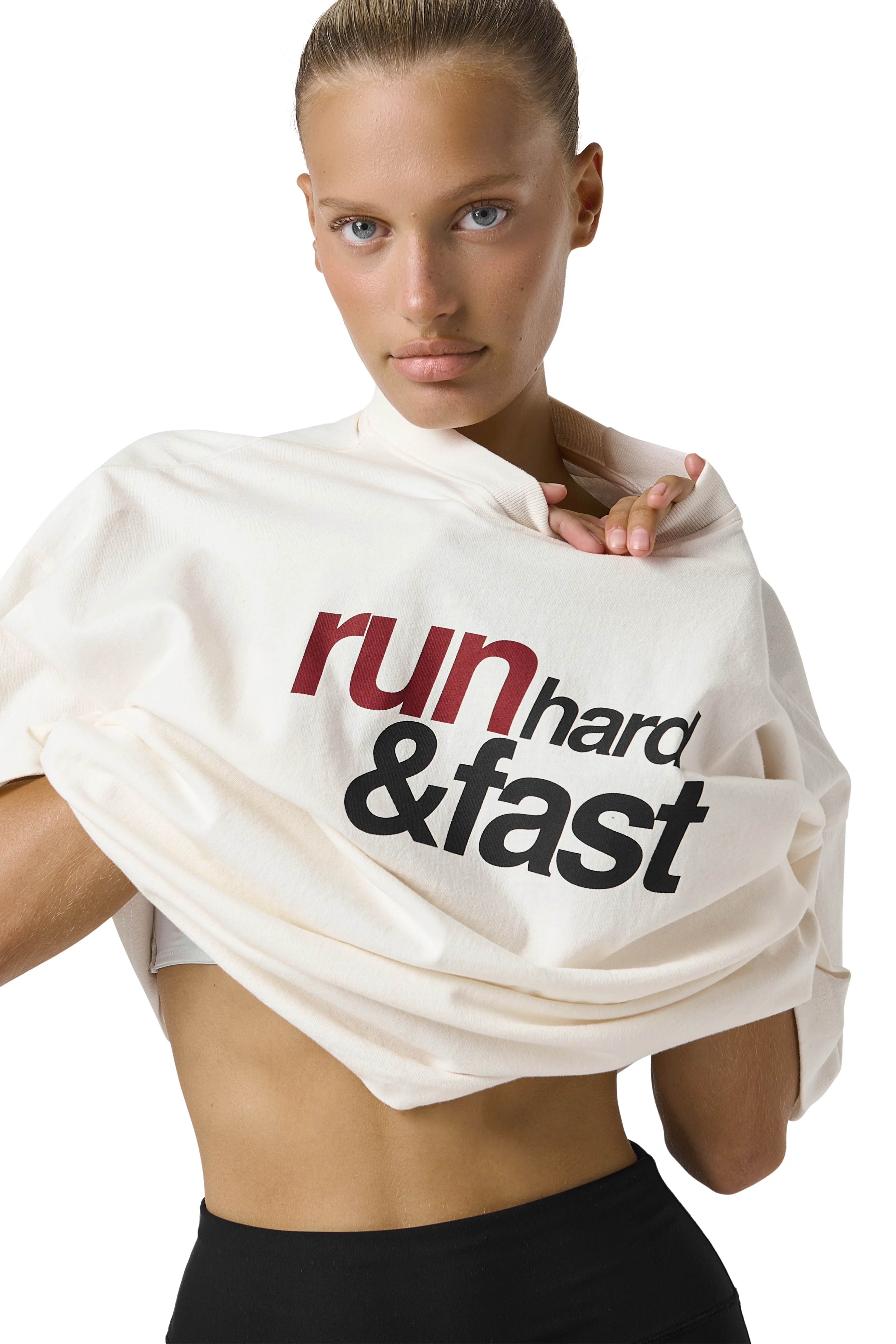 Faster Graphic Oversized Tee - Image 6