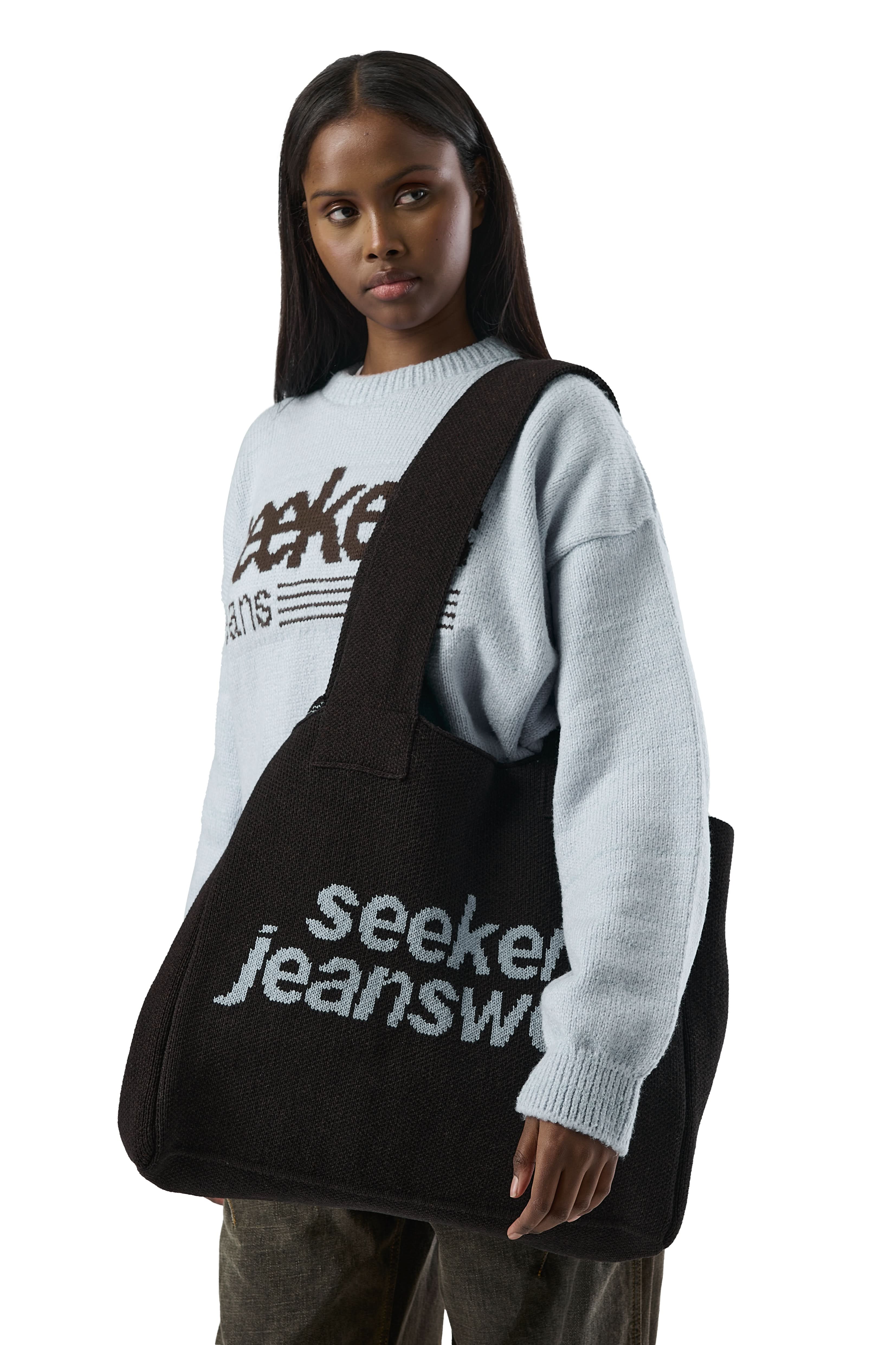 Seekers Knit Tote Bag - Image 4