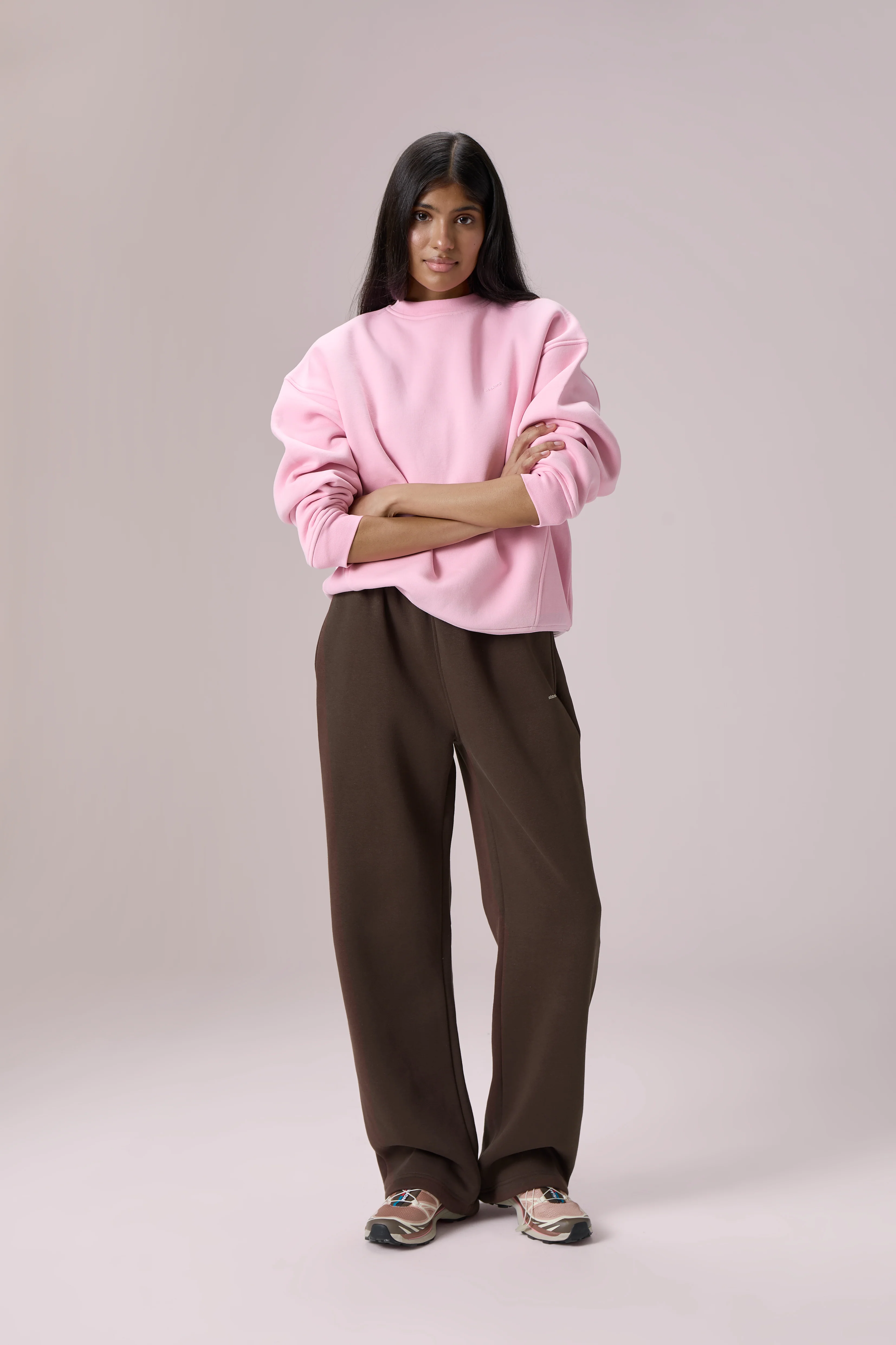 Seekers Classic Sweatshirt in Pink Wafer - Image 3