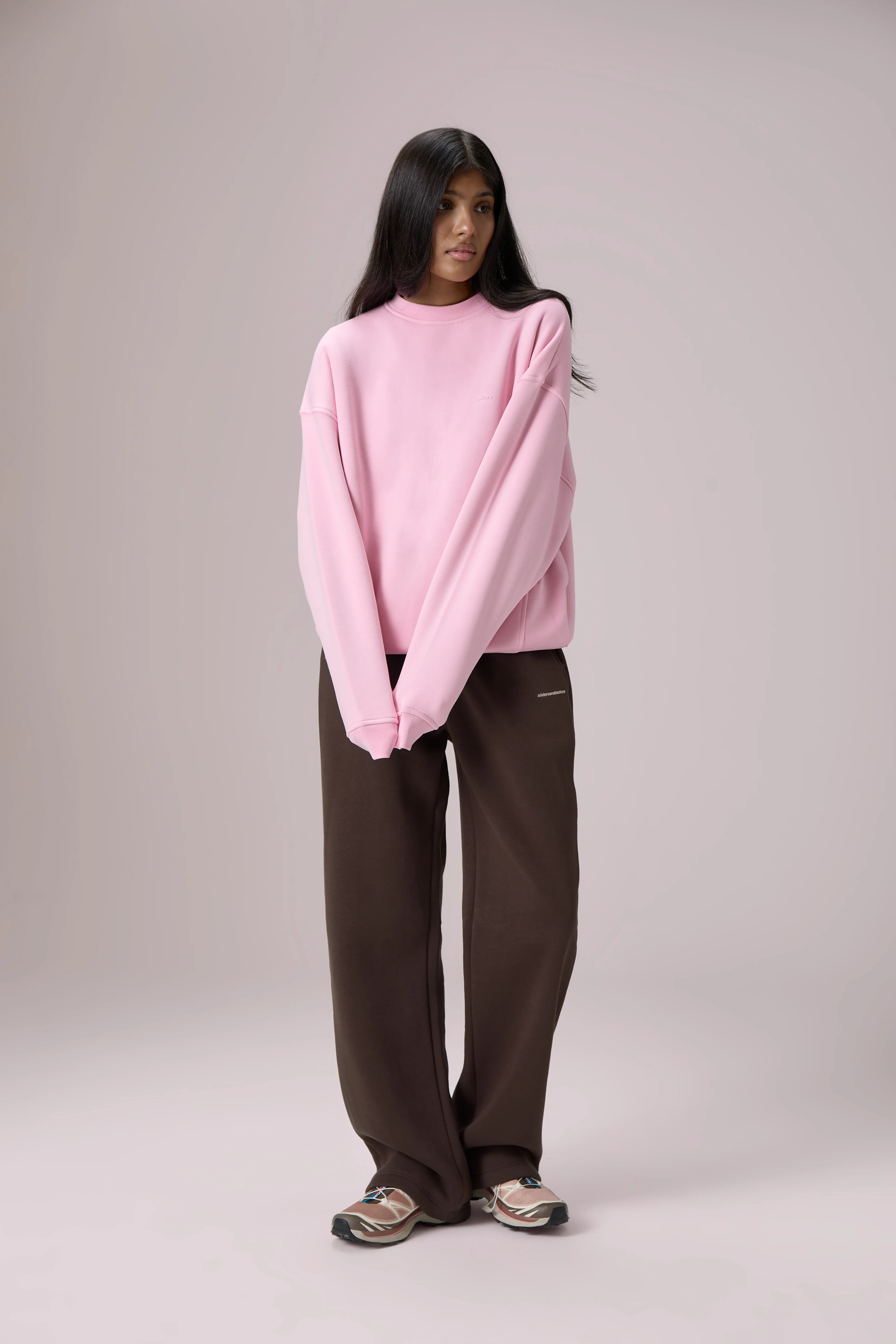 Seekers Classic Sweatshirt in Pink Wafer - Image 8