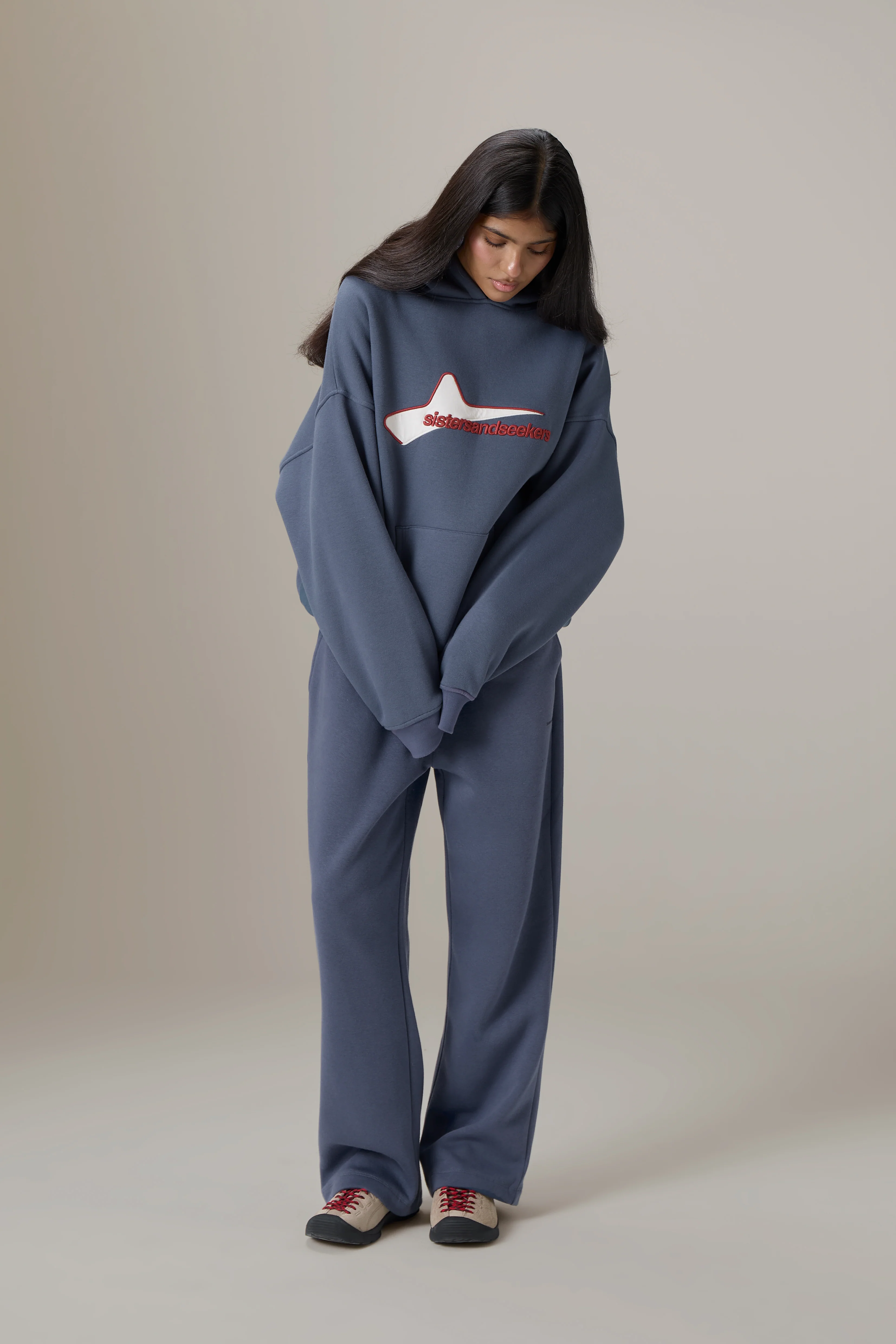 Seekers Northstar Hoodie in Vintage Blue - Image 7