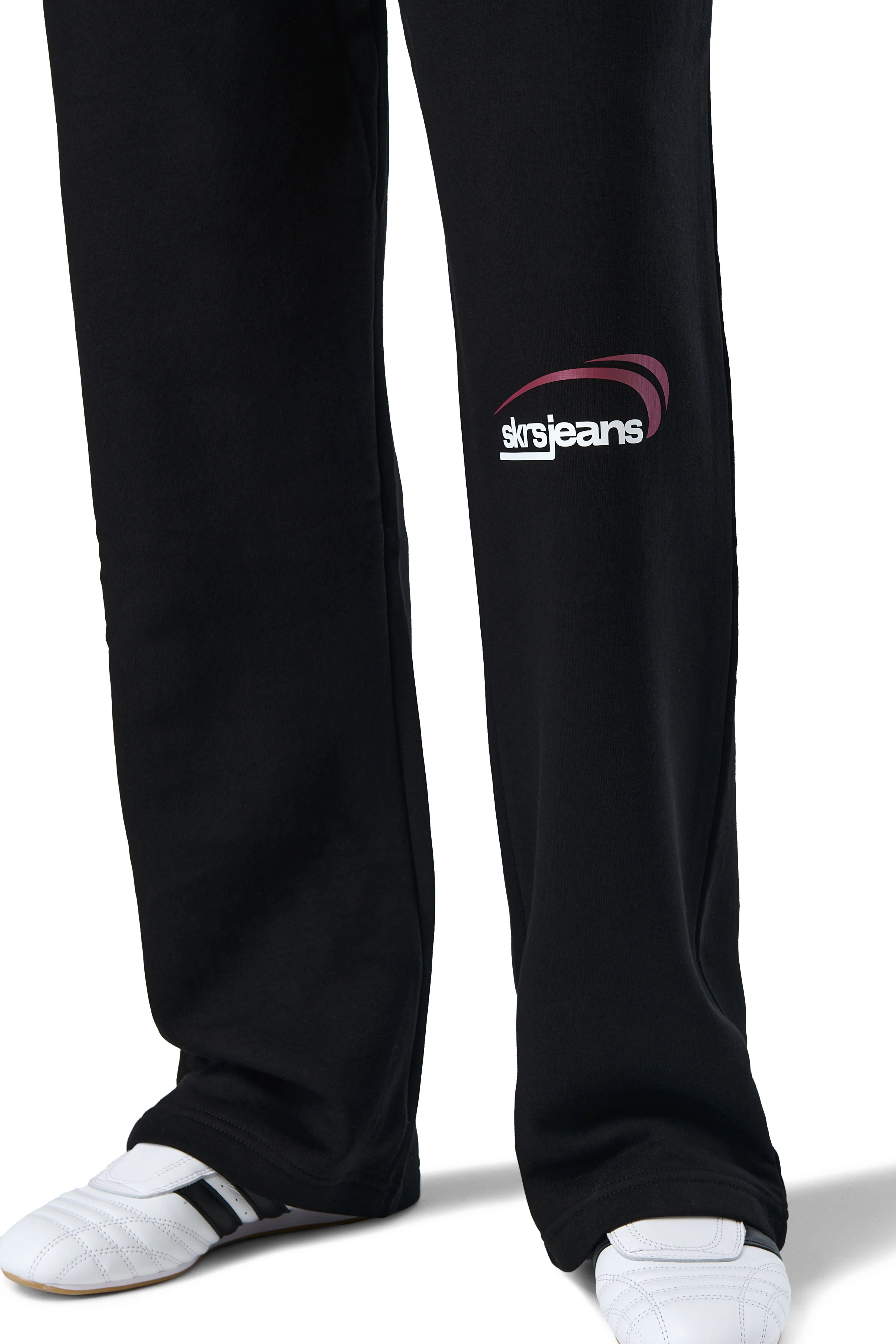 Staten Logo Wide Leg Sweatpants - Image 4