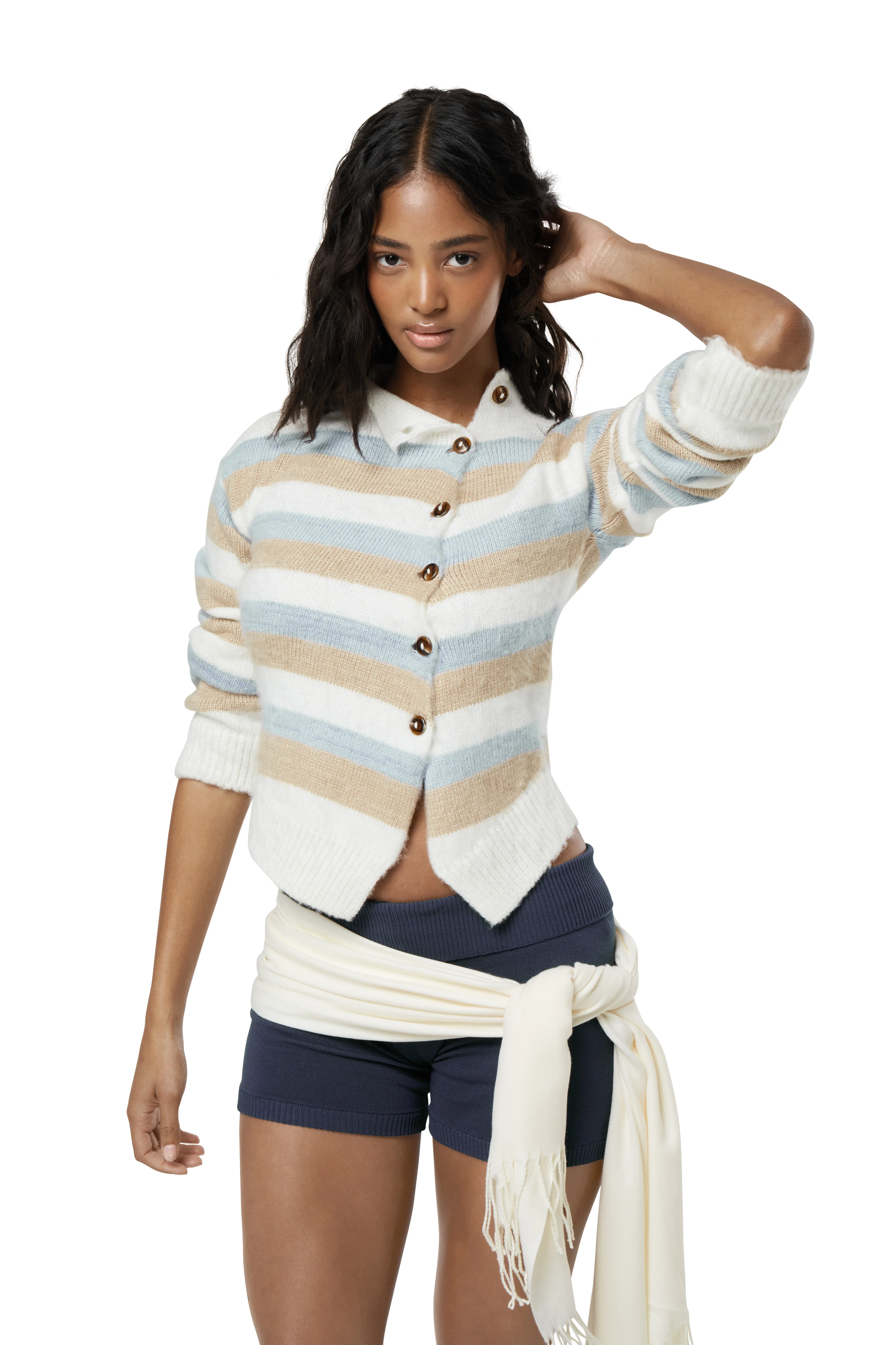 Stilly Button Knit Top - Image 7