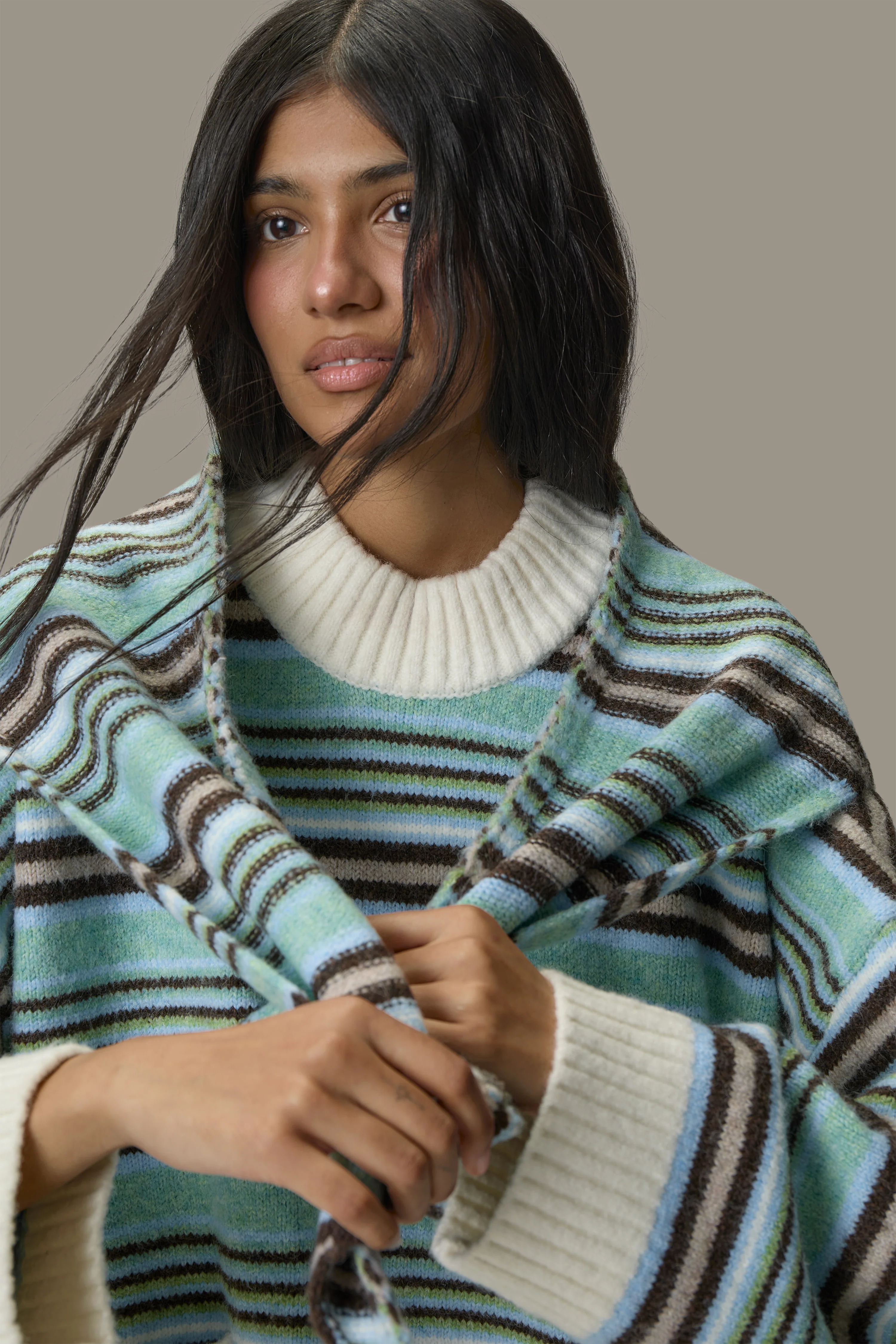 Tippy Stripe Knit Jumper - Image 3