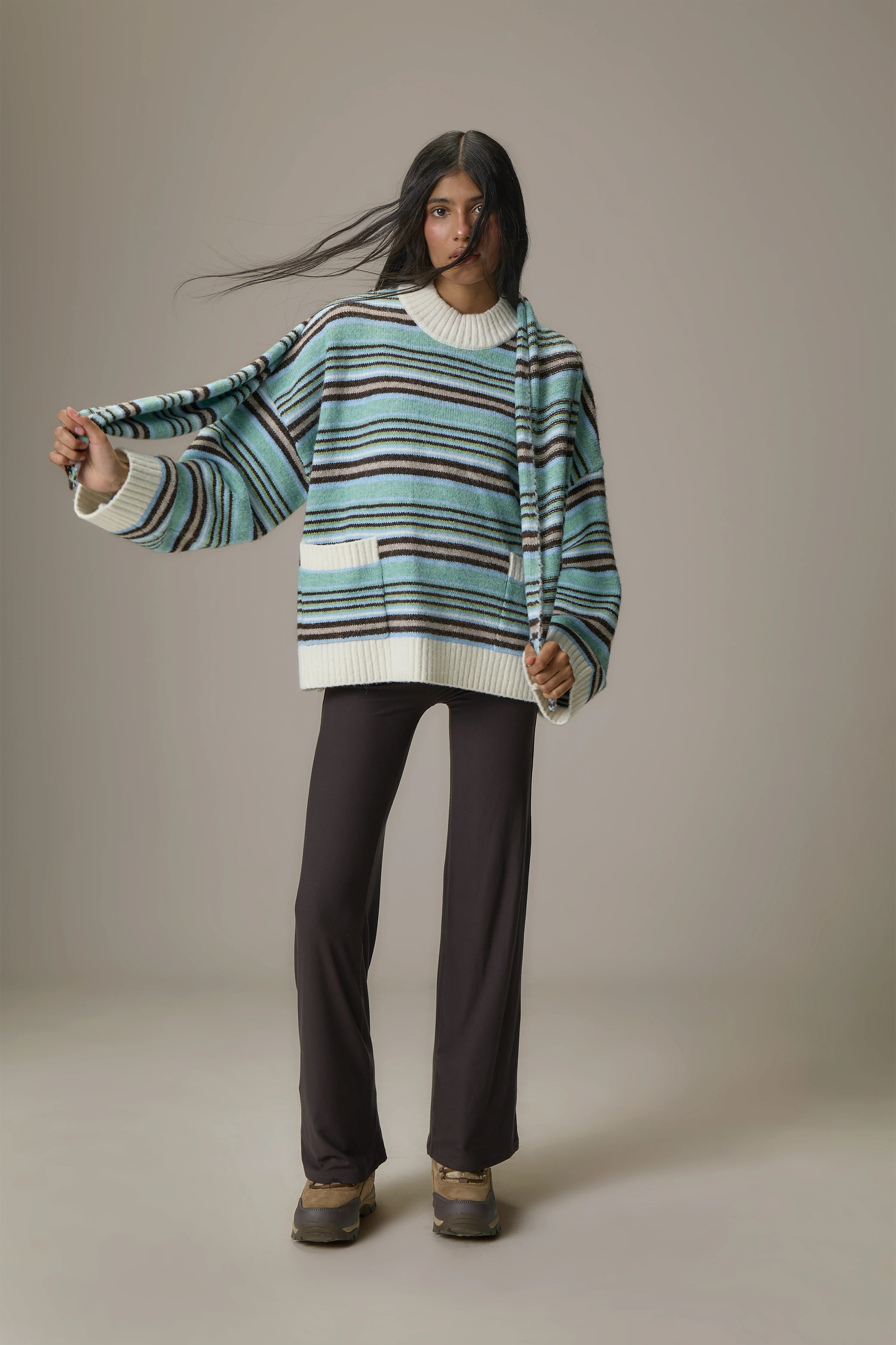 Tippy Stripe Knit Jumper - Image 4