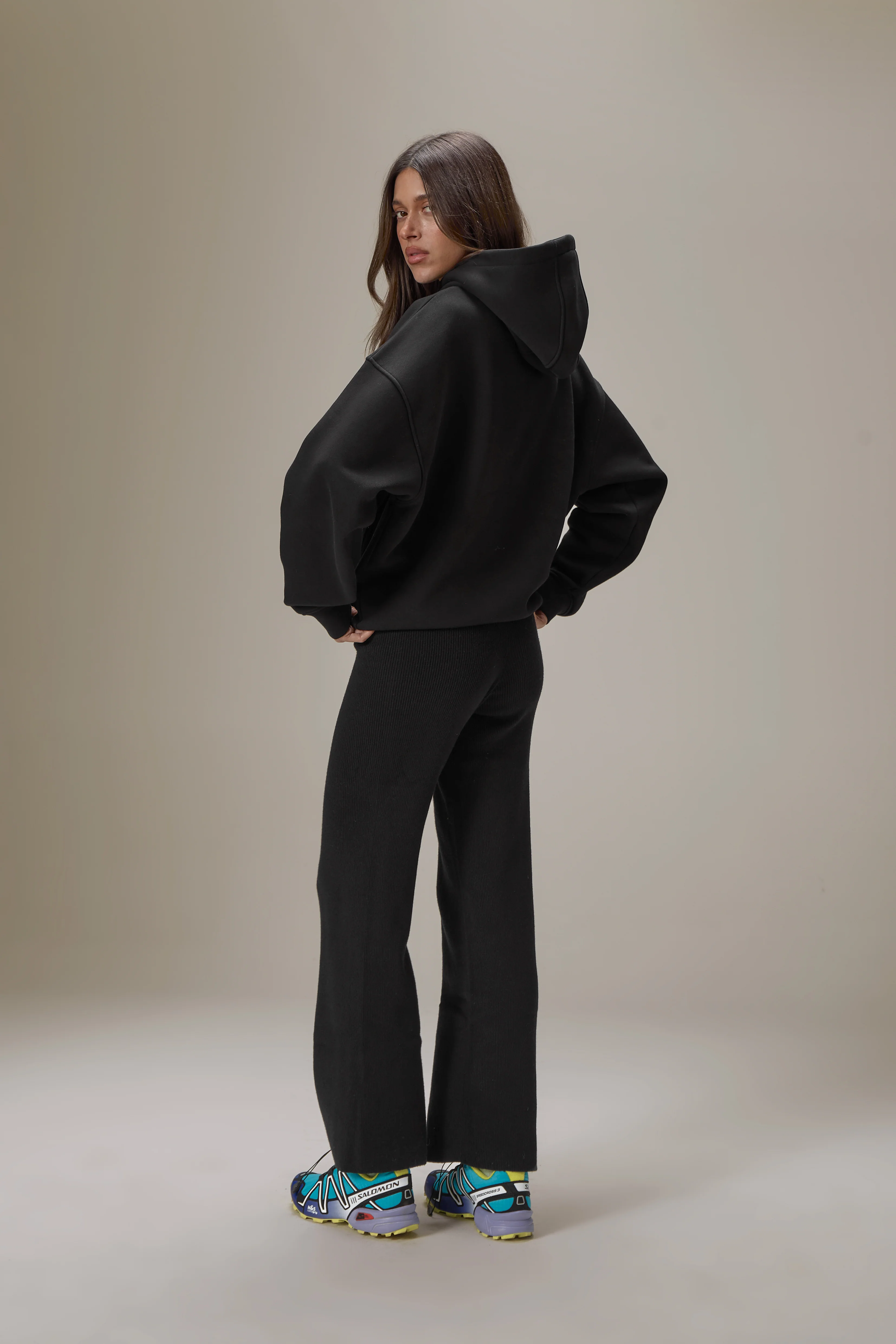 Seekers Starjump Hoodie in Black - Image 4