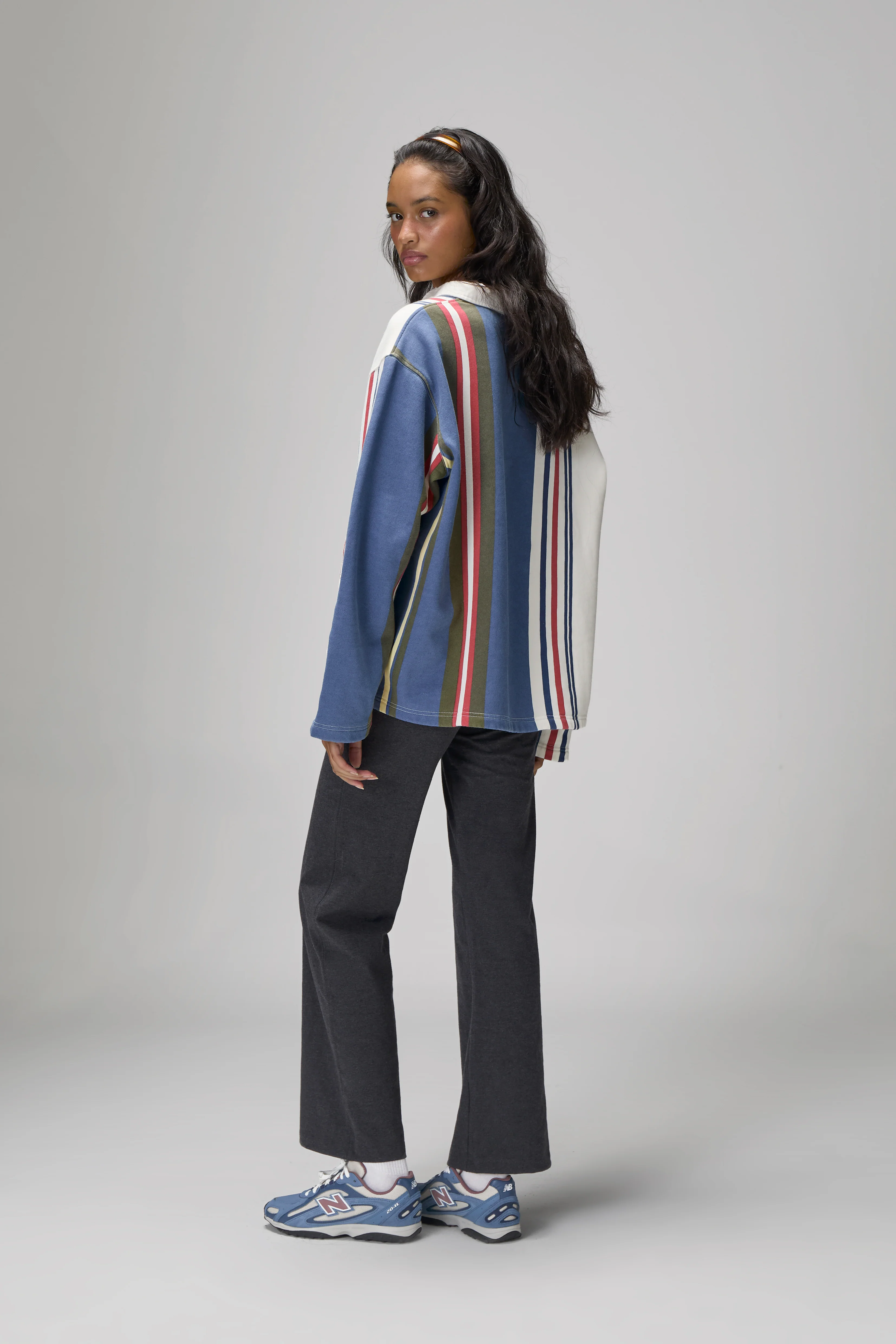Tommy Vintage Stripe Rugby Top - Image 4