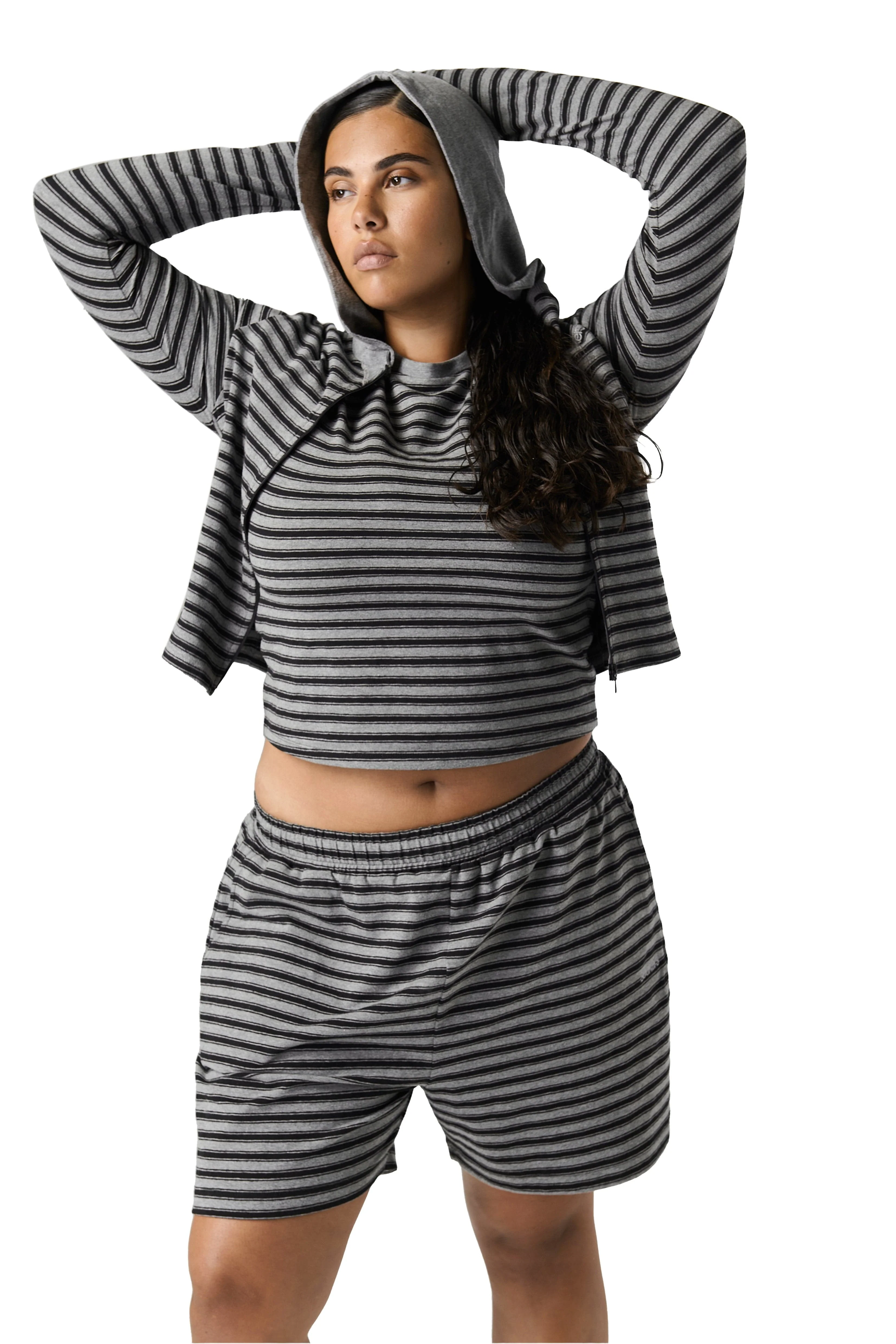 Tour Stripe Zip Up - Image 8