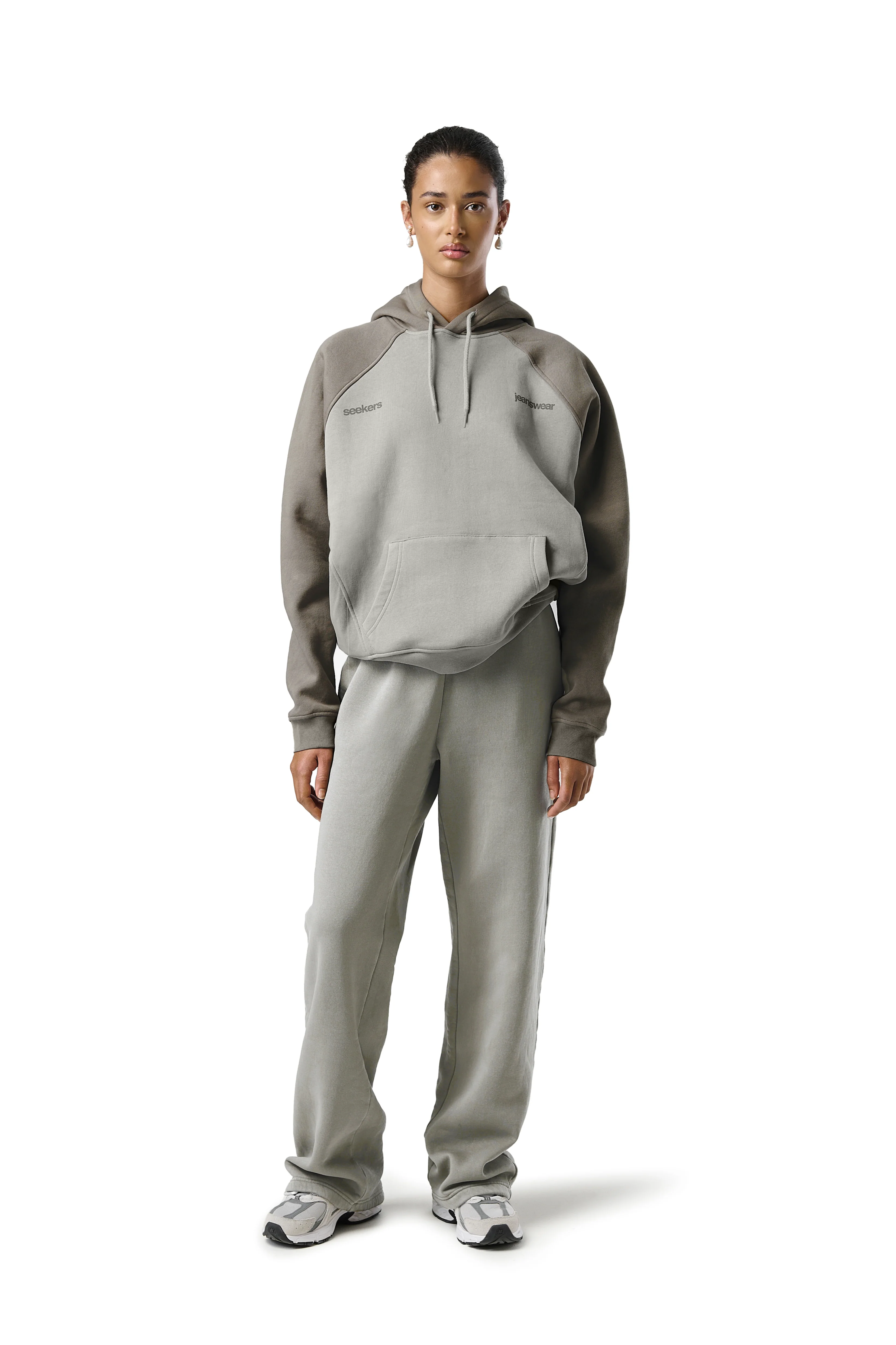 Trademark Wide Leg Sweatpants in Champ - Image 4