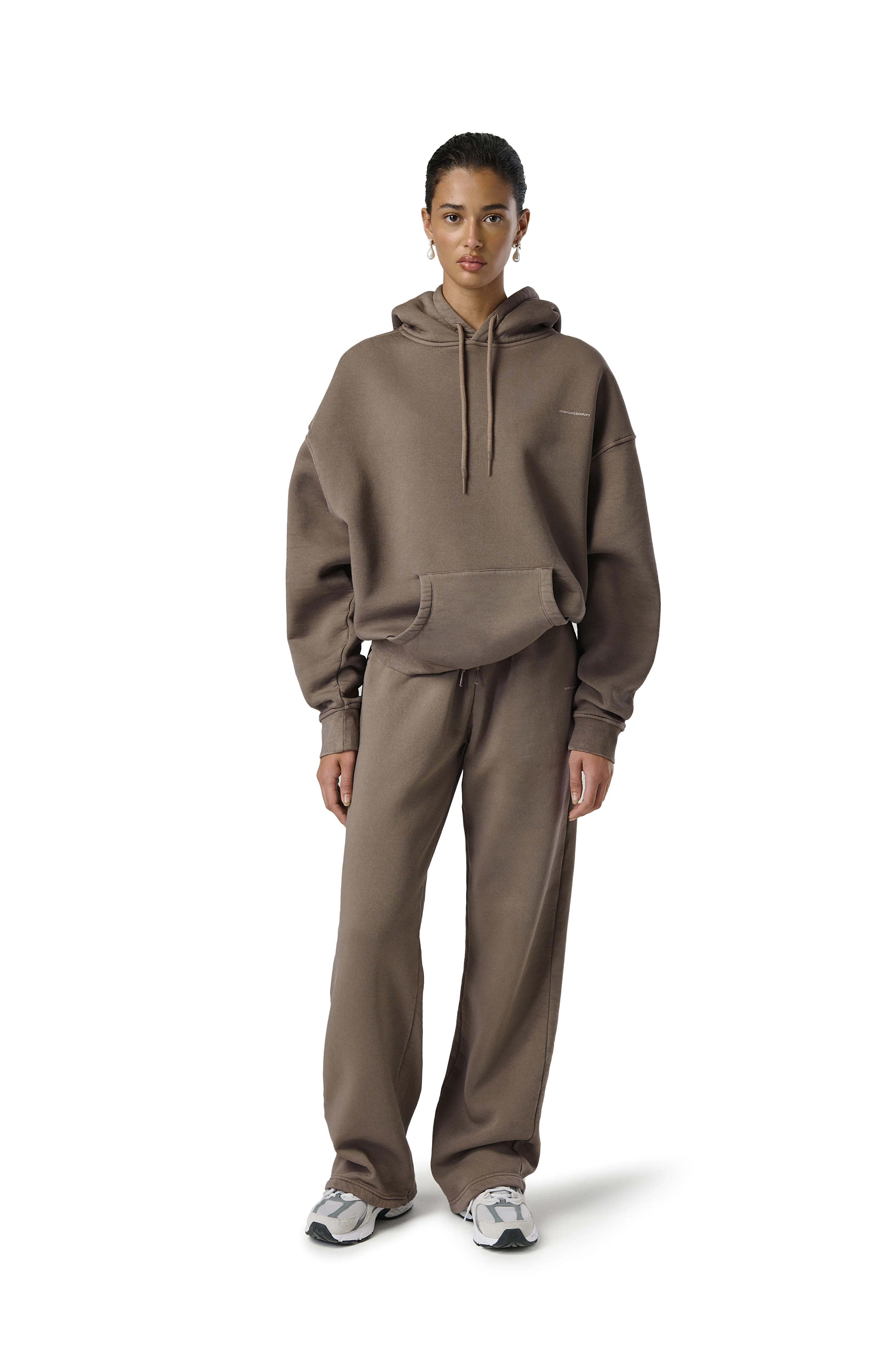 Trademark Wide Leg Sweatpants in Grant - Image 3