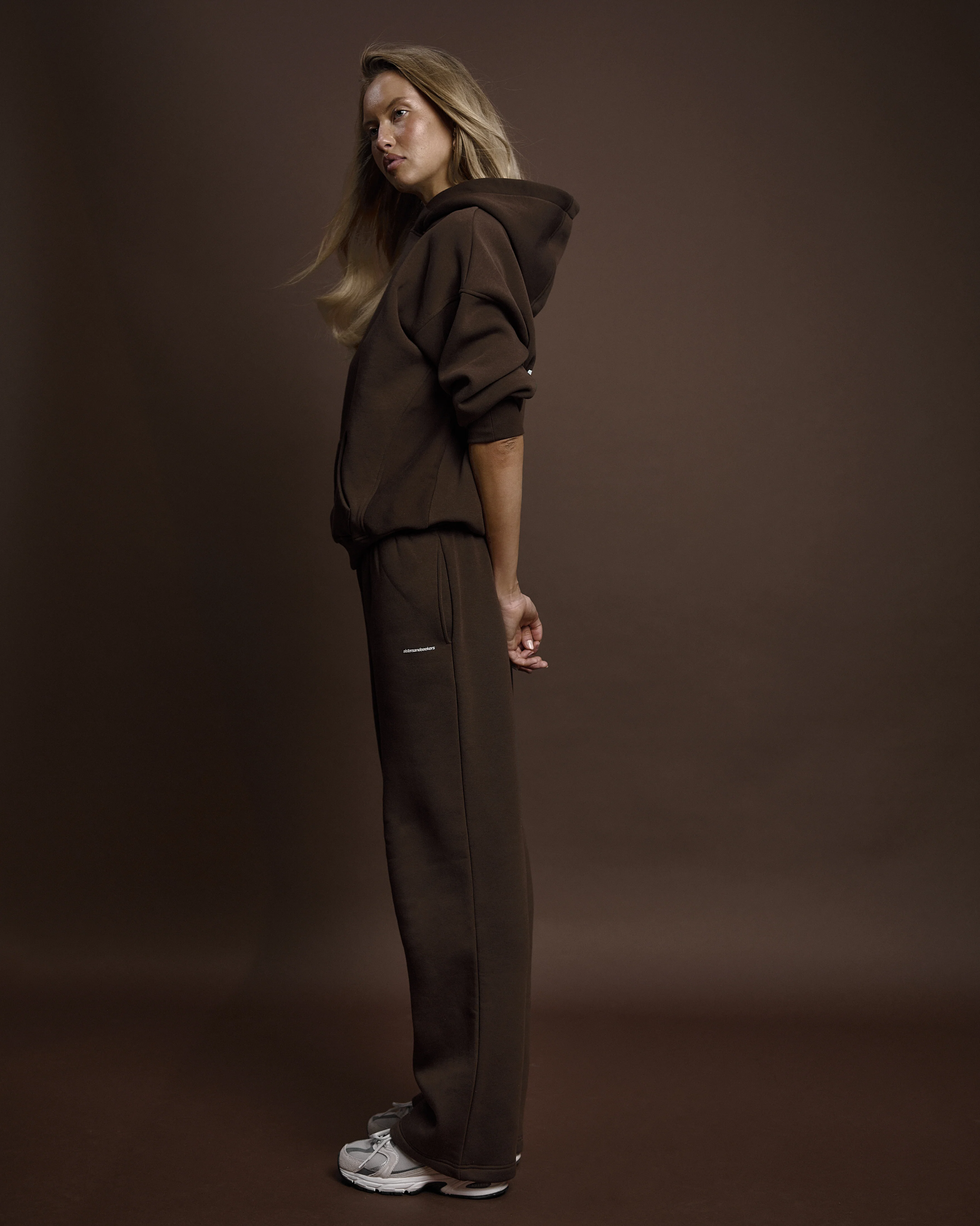 Trademark Wide Leg Sweatpants in Ralph - Image 5